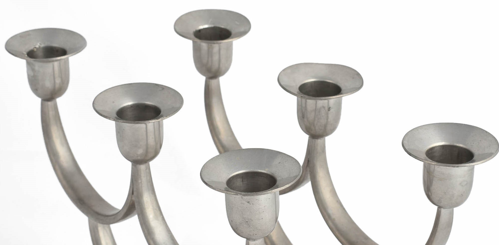 Coppia di candelieri Art Déco