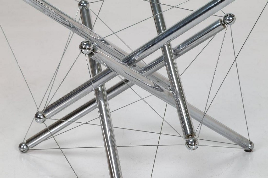 Tavolino in cristallo per Cassina