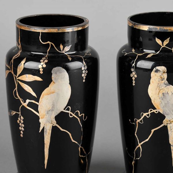 Pair of Art Deco Vases