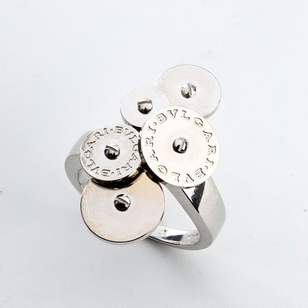 BULGARI - CICLADI collection: white gold ring