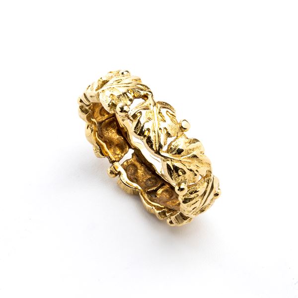 FEDERICO BUCCELLATI - ETERNELLE colection: yellow gold wedding ring 