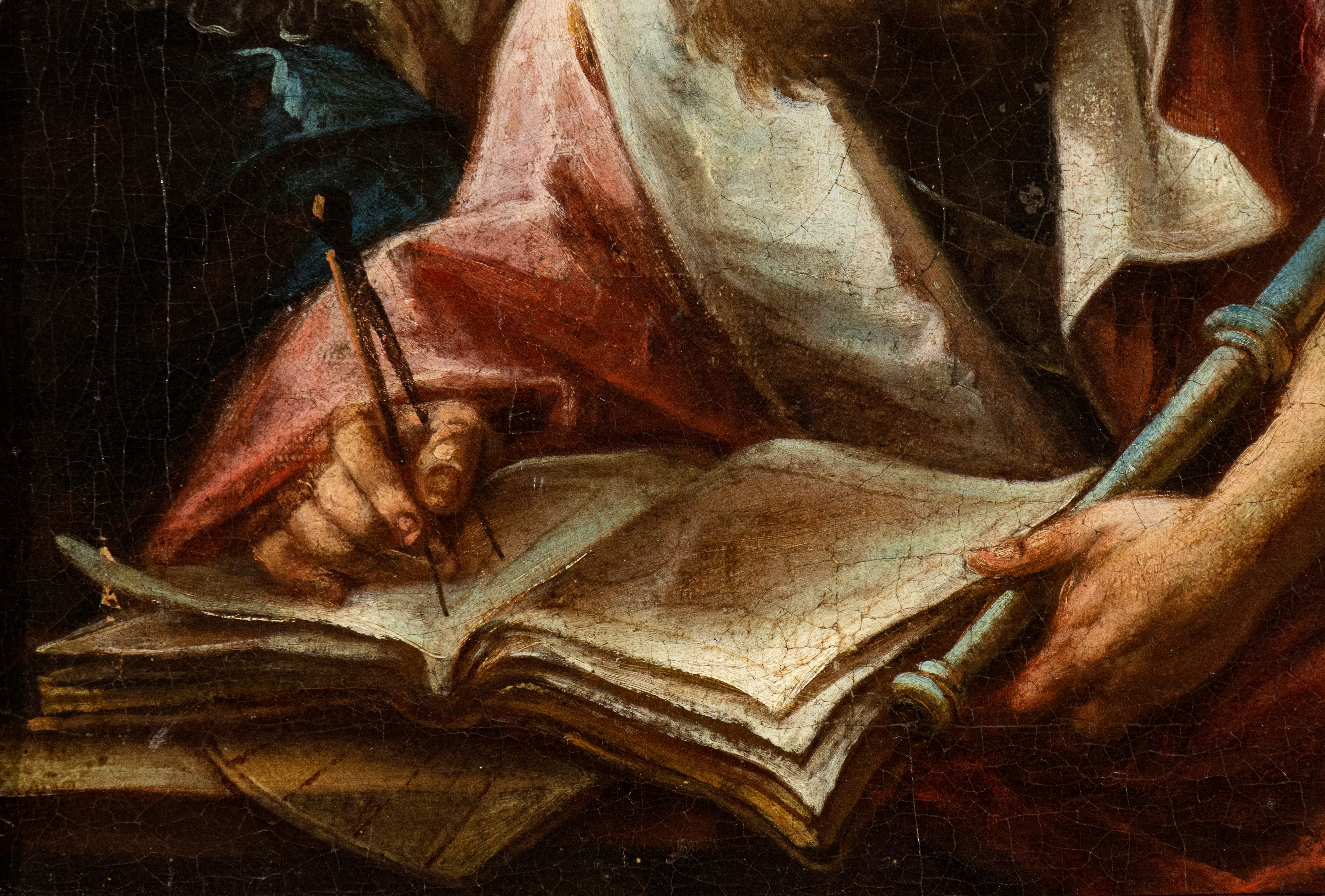 Astronomo con i suoi assistenti (Galileo Galilei?)