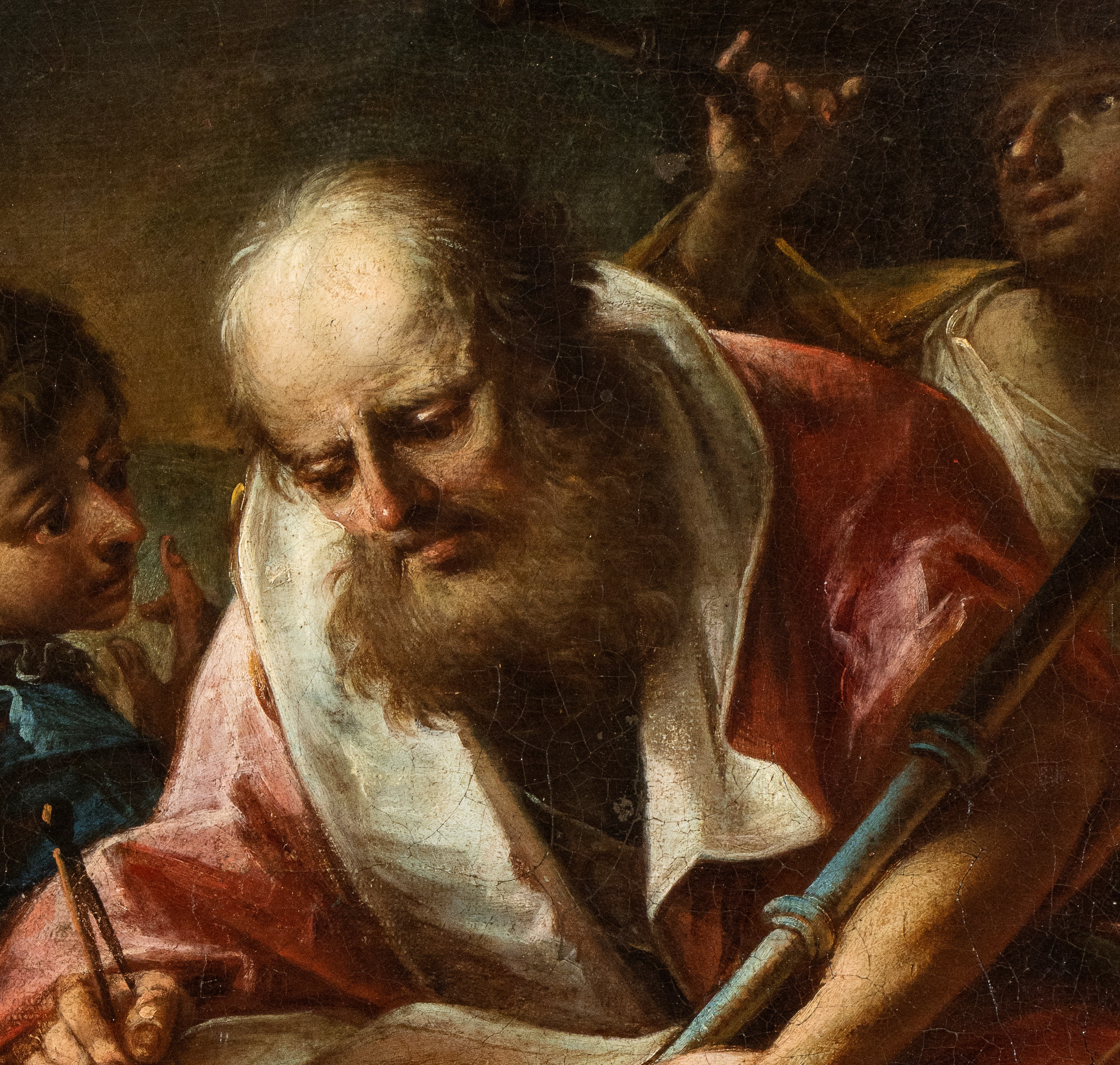 Astronomo con i suoi assistenti (Galileo Galilei?)