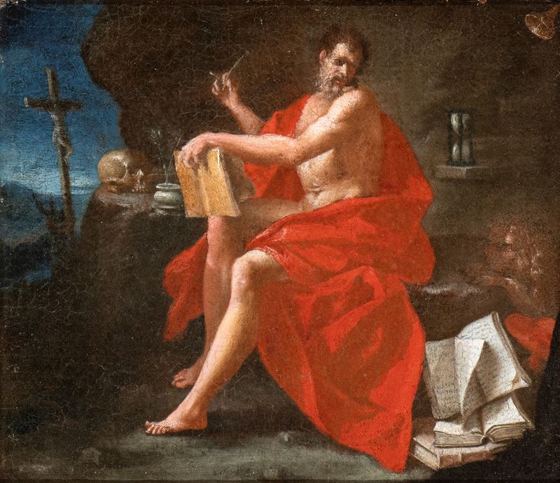 Annibale Carracci - San Girolamo nel Deserto