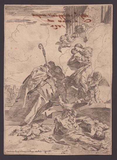 Tre Santi Patroni Lucchesi, i Santi Nicola Tolentino, Nicola di Bari e Rocco, Intercedono Presso ...