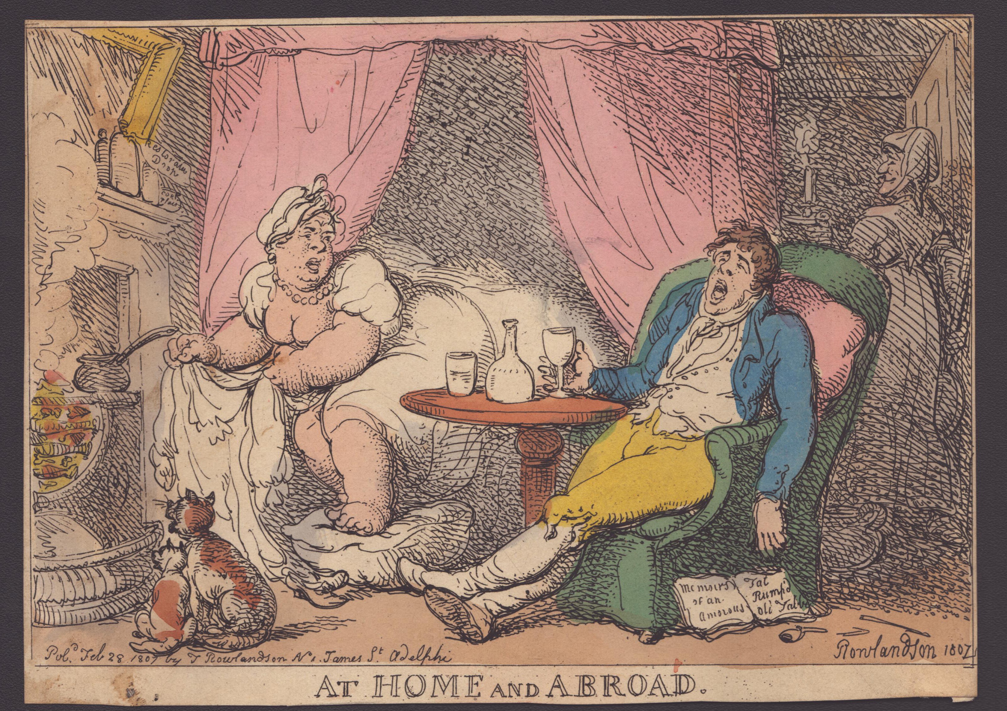 Thomas Rowlandson - Home And Abroad | Abroad And At Home
