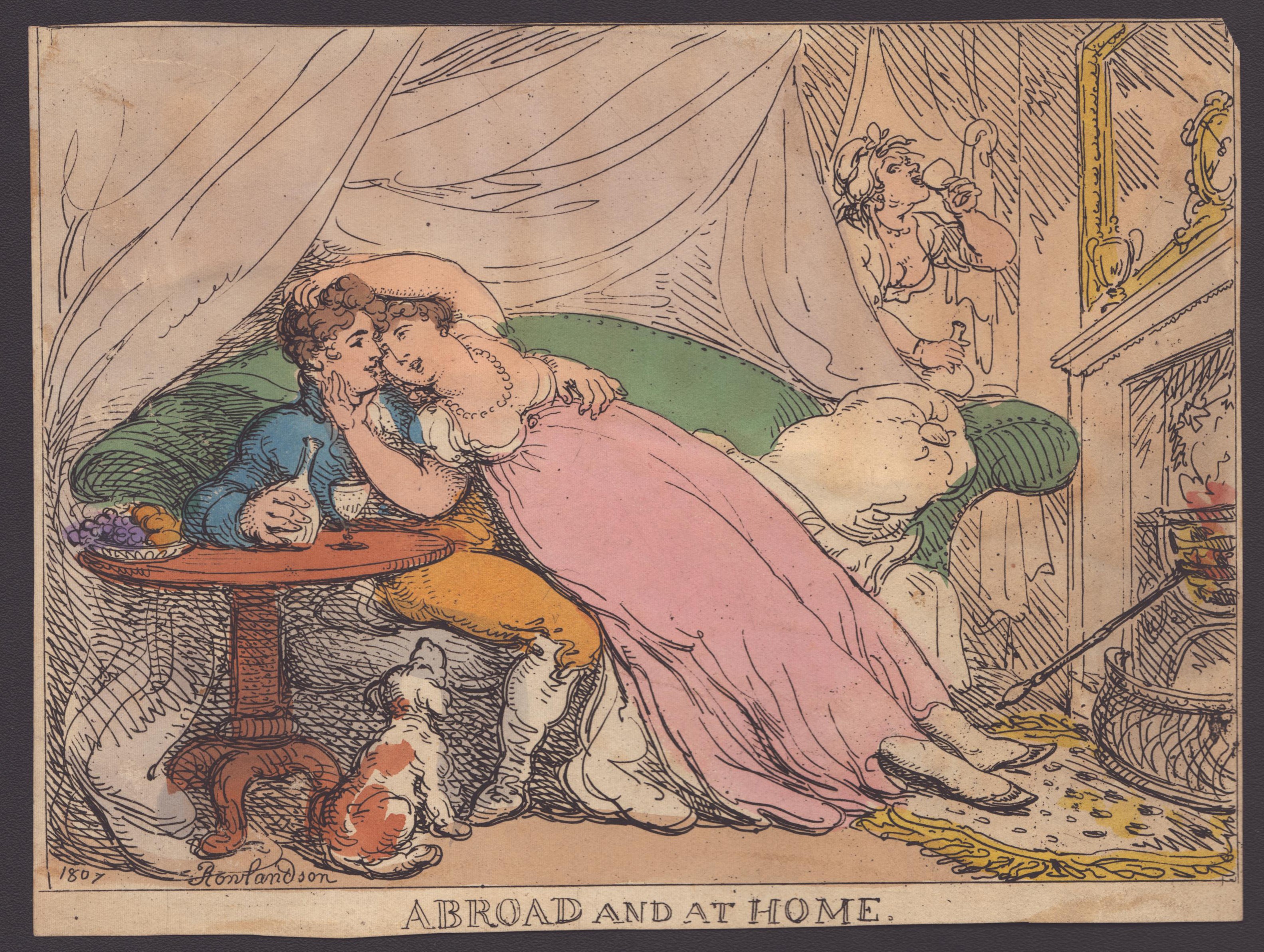 Thomas Rowlandson - Home And Abroad | Abroad And At Home