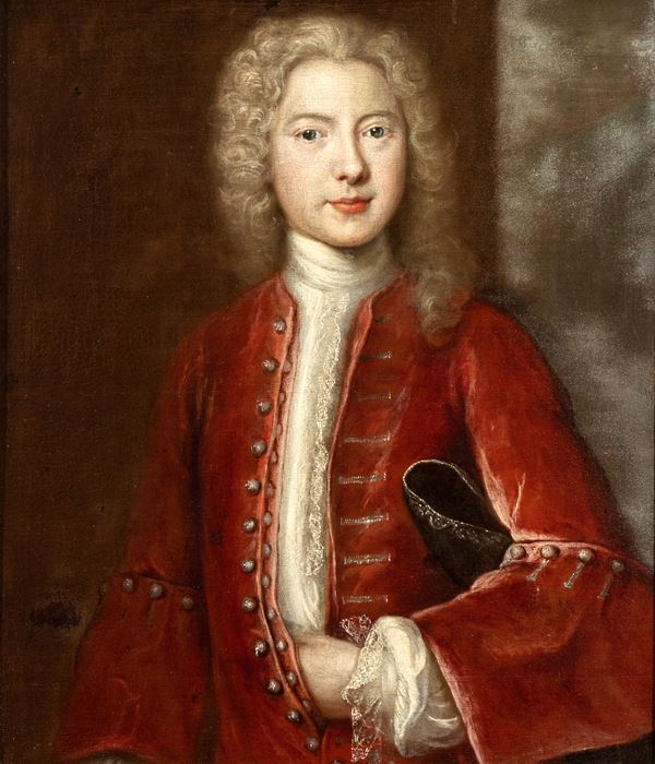 Giovanni Maria delle Piane Mulinaretto - Portrait of a Young Gentleman in a Red Suit