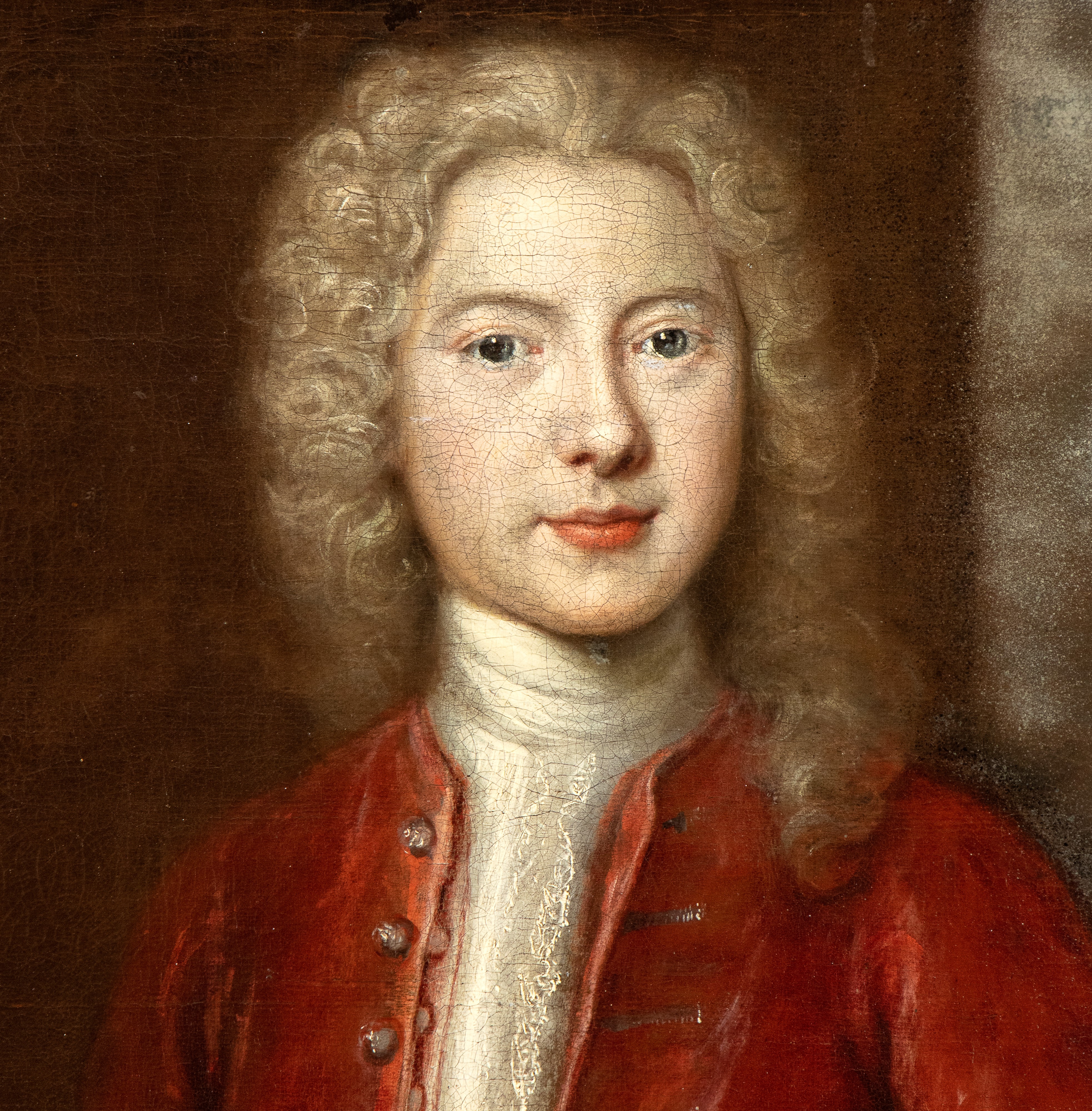 Giovanni Maria delle Piane Mulinaretto - Ritratto di Giovane Gentiluomo in Abito Rosso