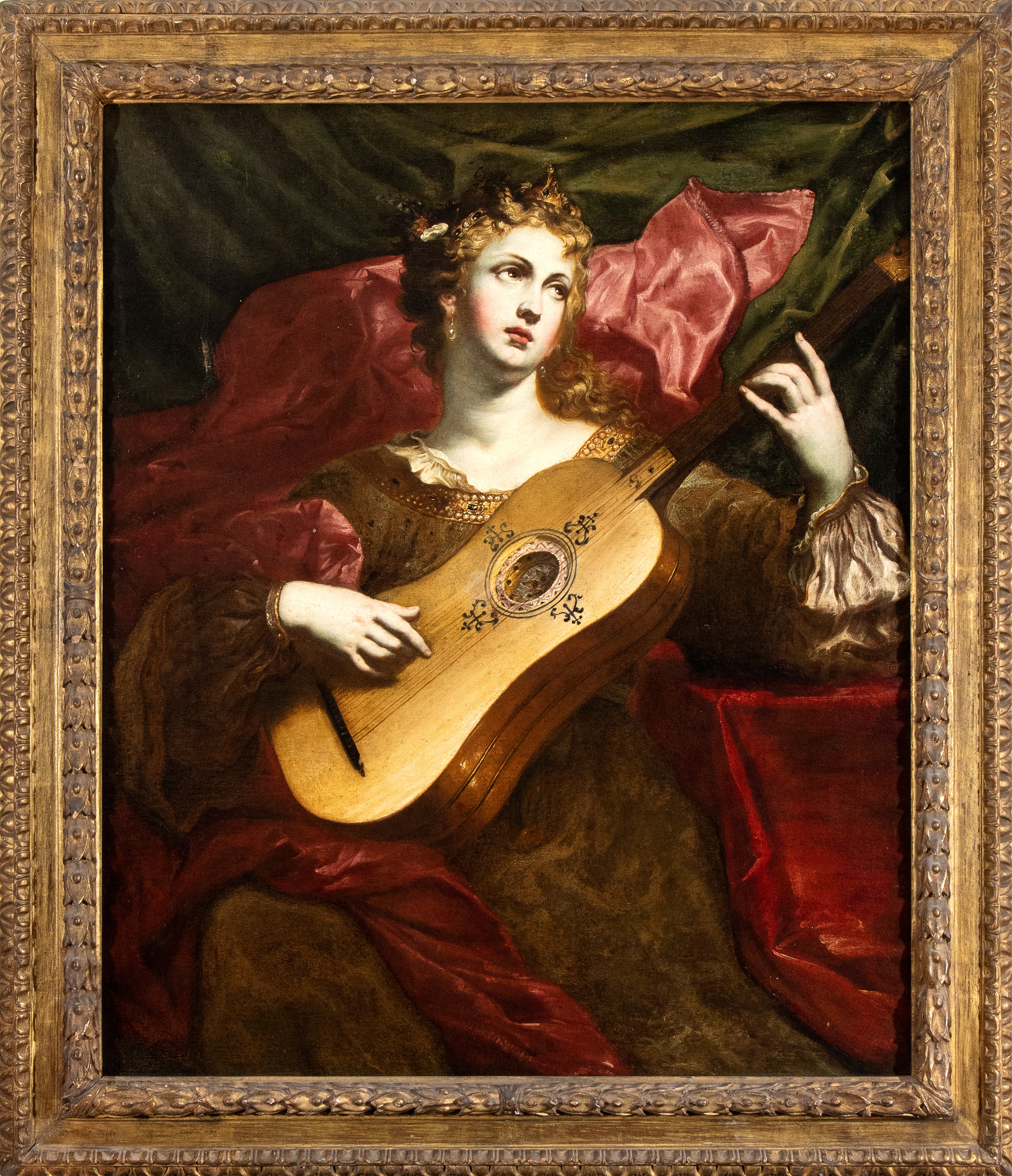 Angelo Solimena - Santa Cecilia o Allegoria della Musica