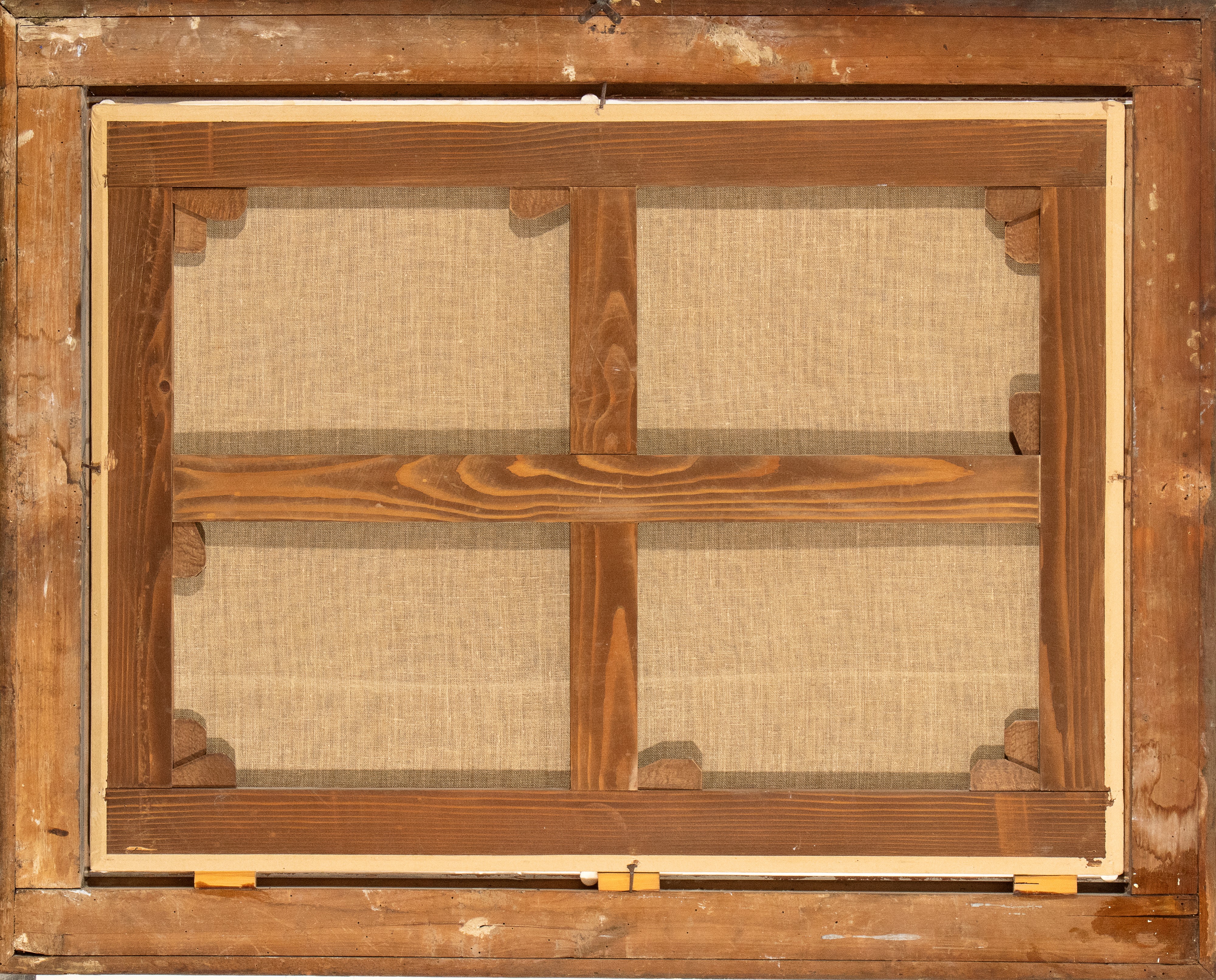 Paesaggio con fiume e cacciatore