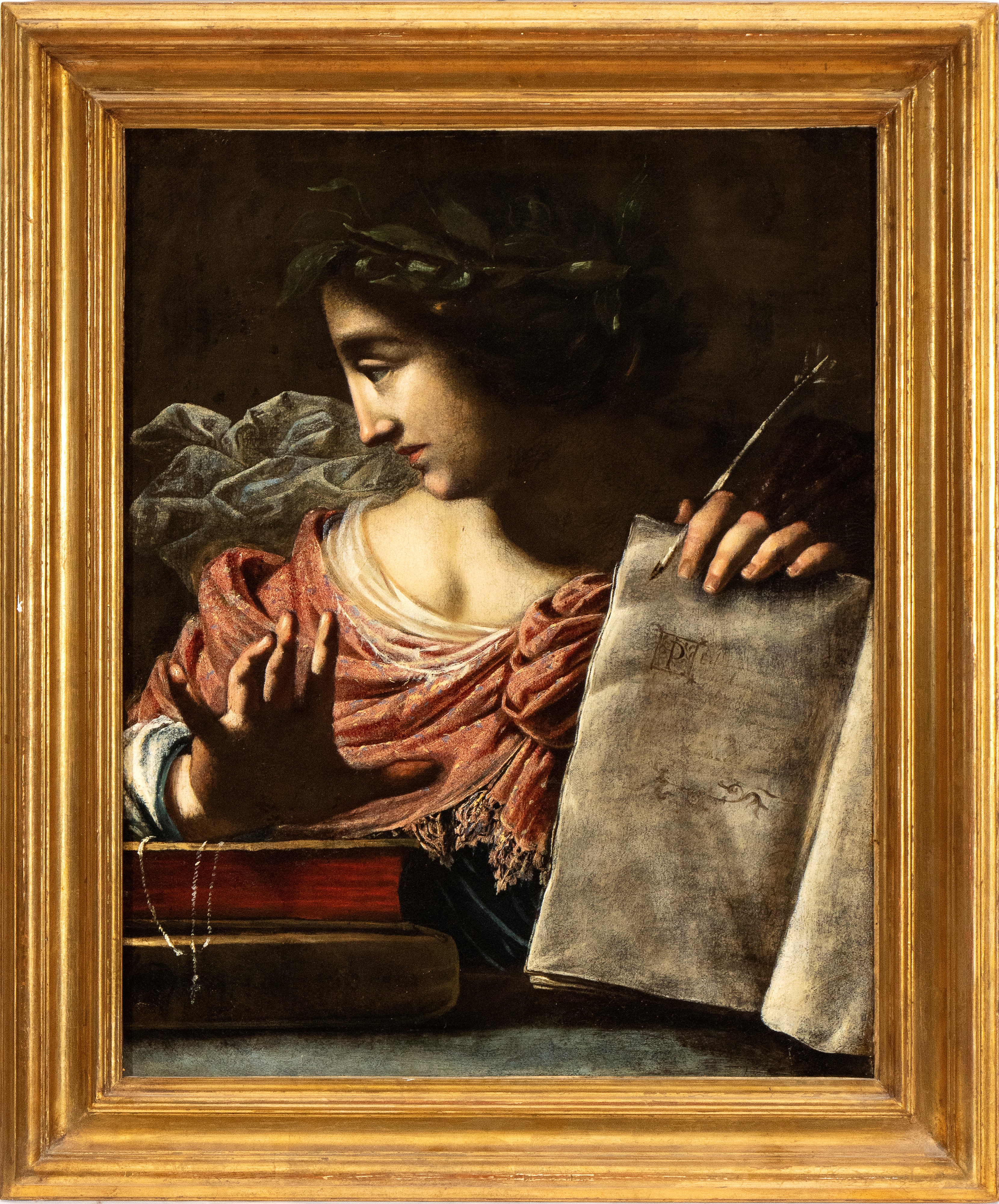 La Musa Calliope o Allegoria della poesia