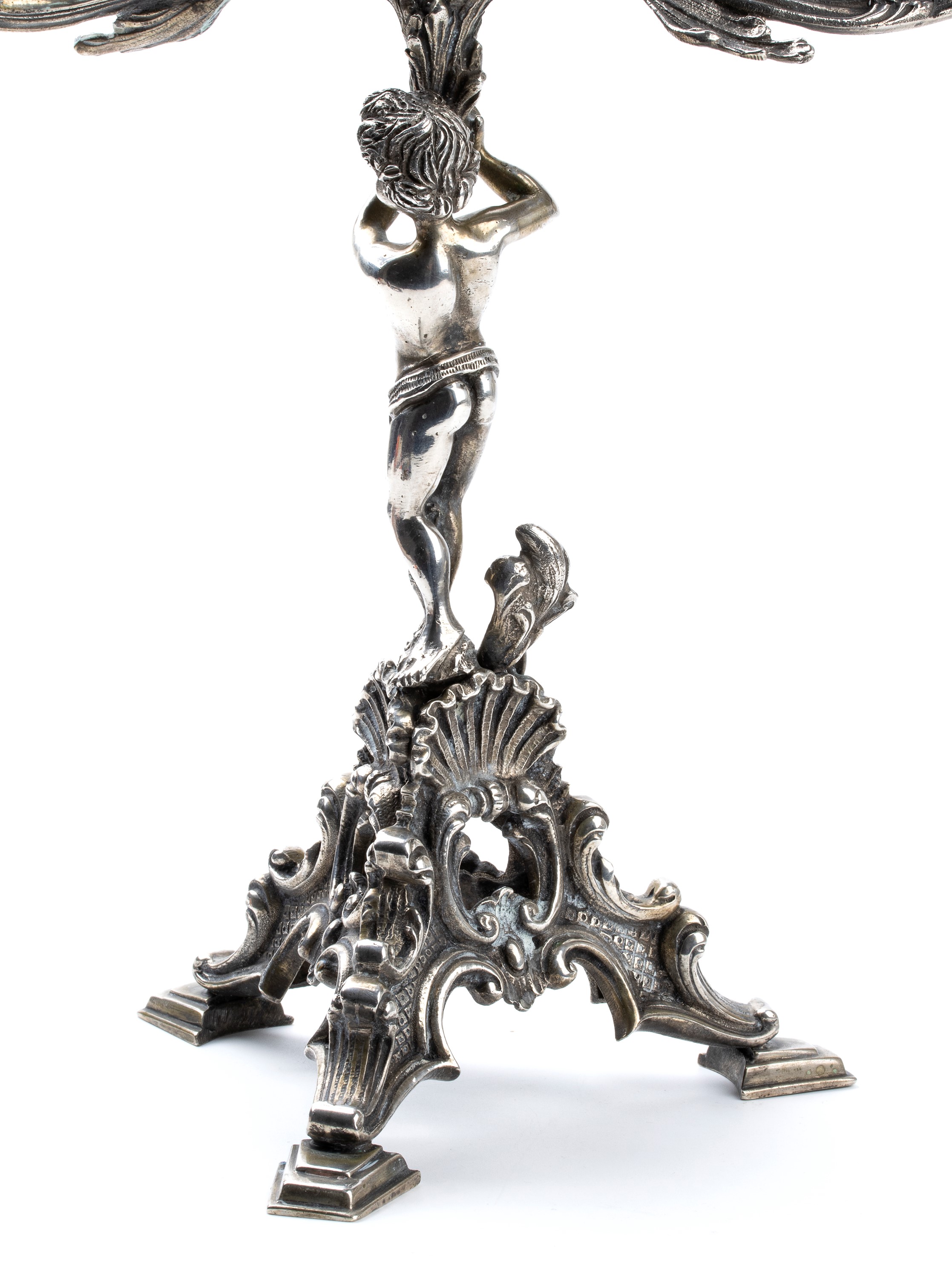 Candelabro in argento
