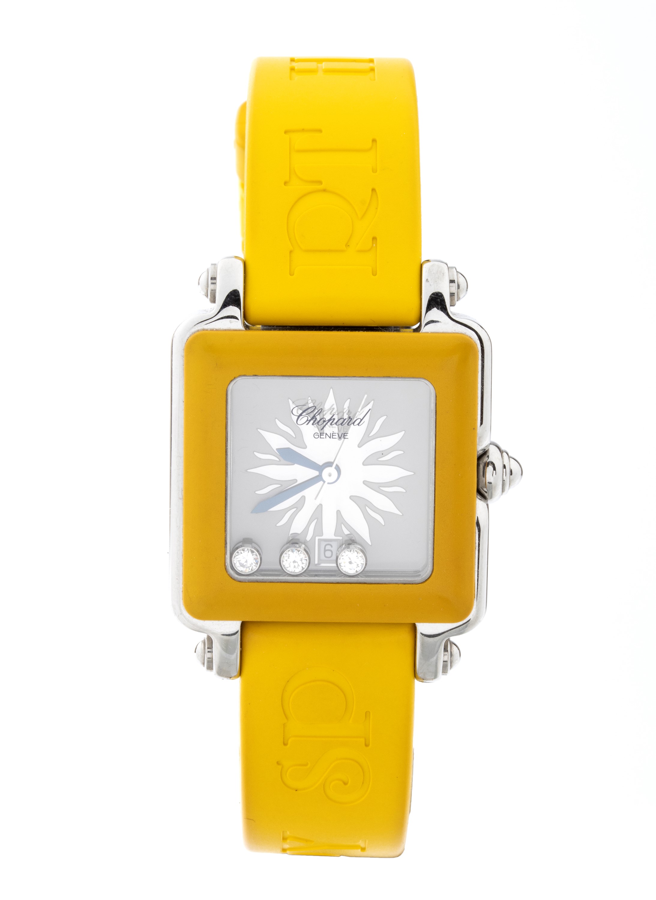 Collezione Happy Sport: orologio da polso in acciaio