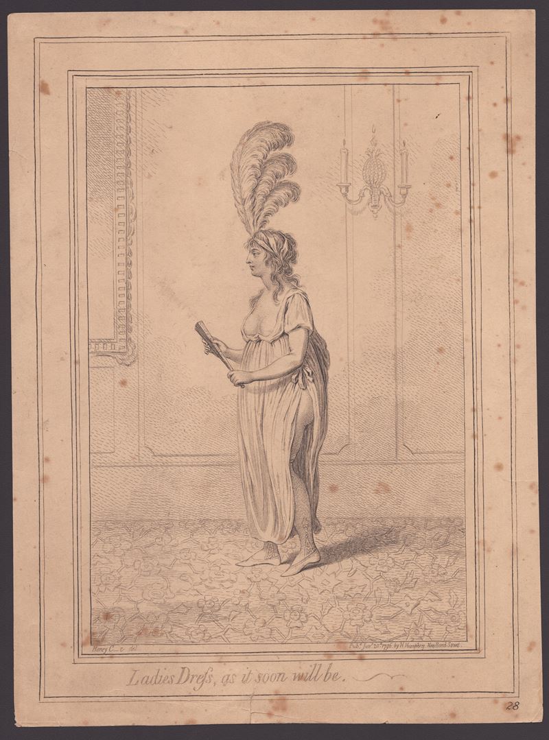 James Gillray - Ladies Dress, As It Soon Will Be.