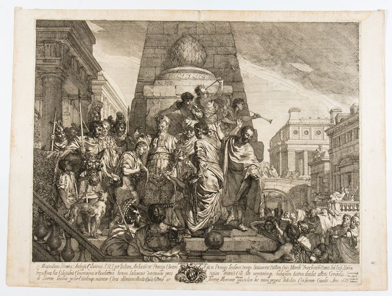 Gérard De Lairesse - Unzione di Salomone