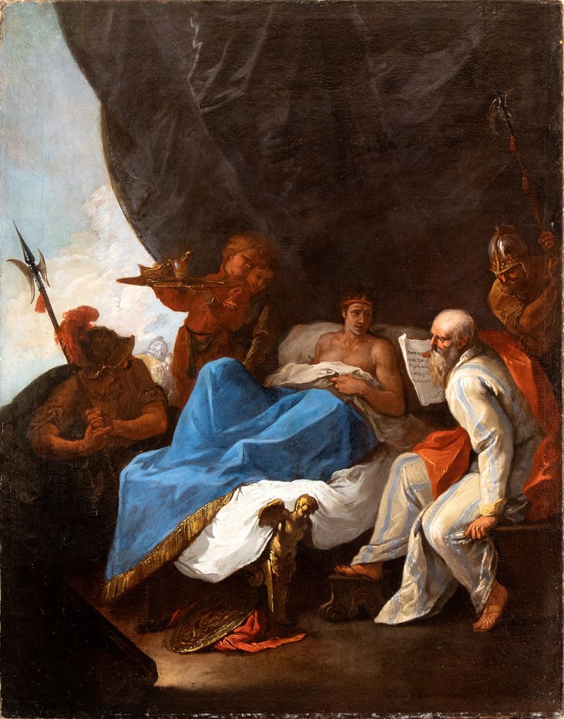 Girolamo Brusaferro - Alessandro e il Medico Filippo
