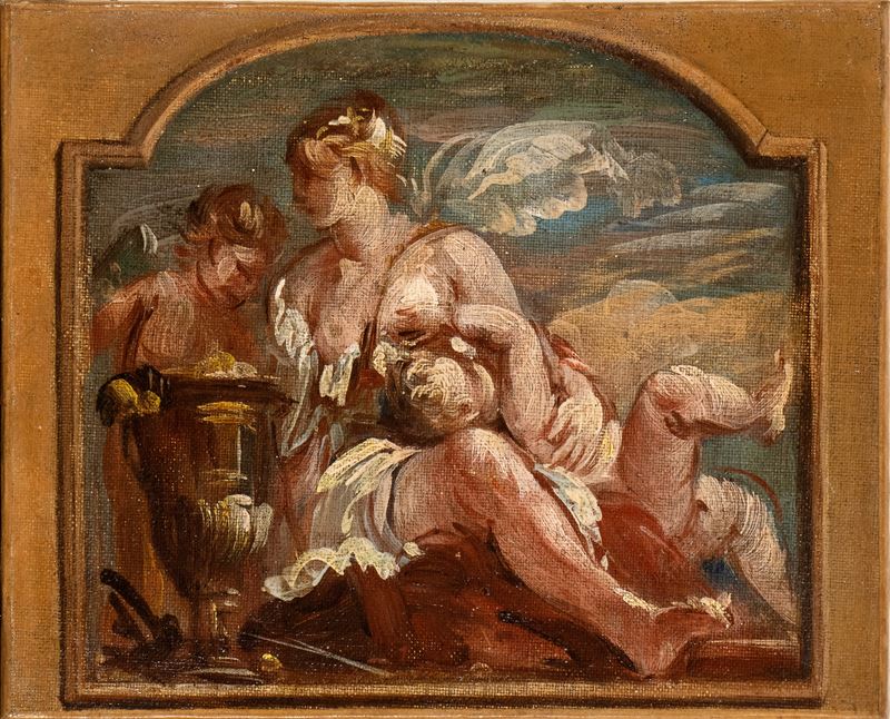 Artista Veneto, XVIII Secolo - Allegoria della Carità