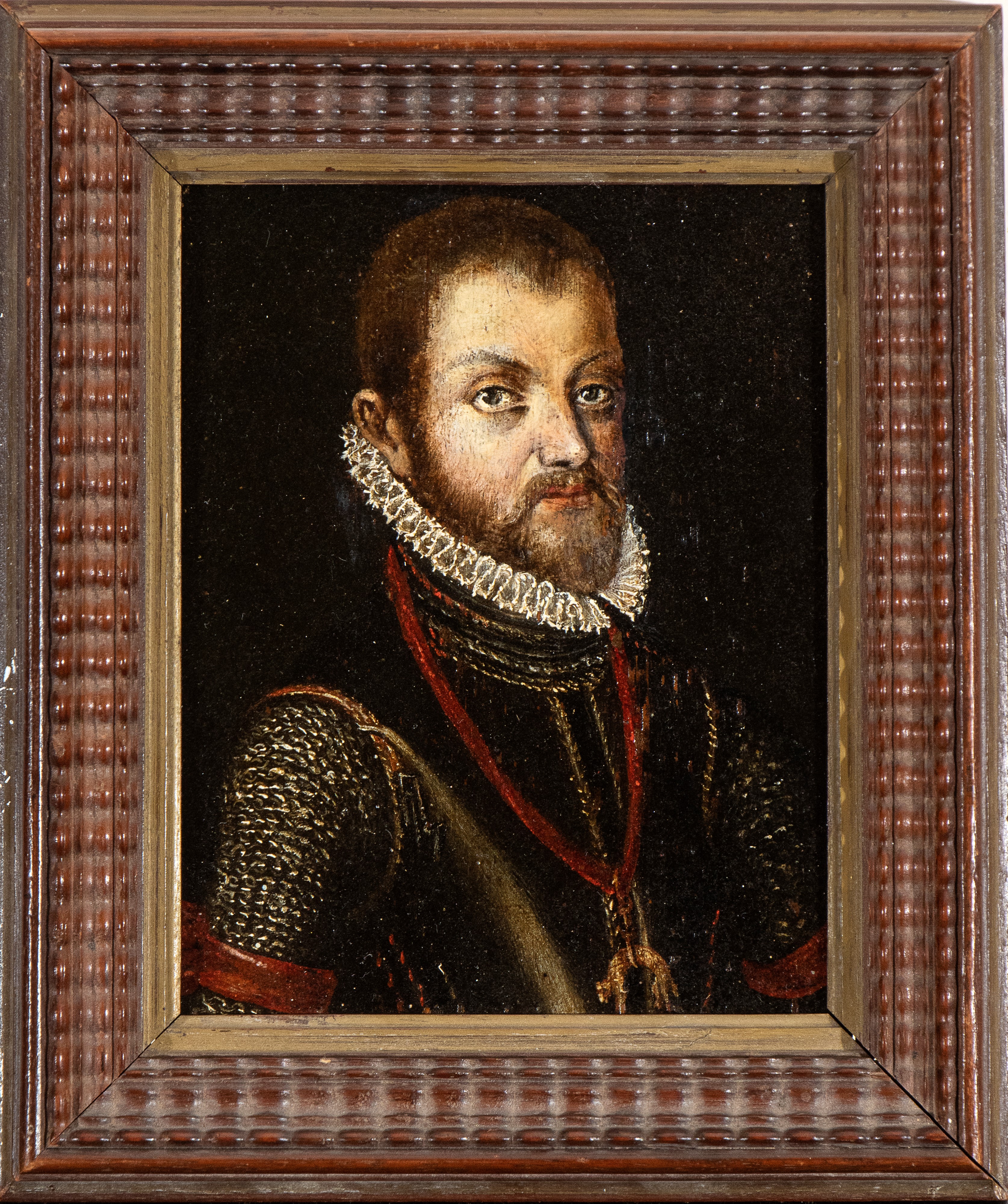 Artista Fiammingo, Seconda Metà XVI Secolo - Ritratto di Filippo II di Spagna
