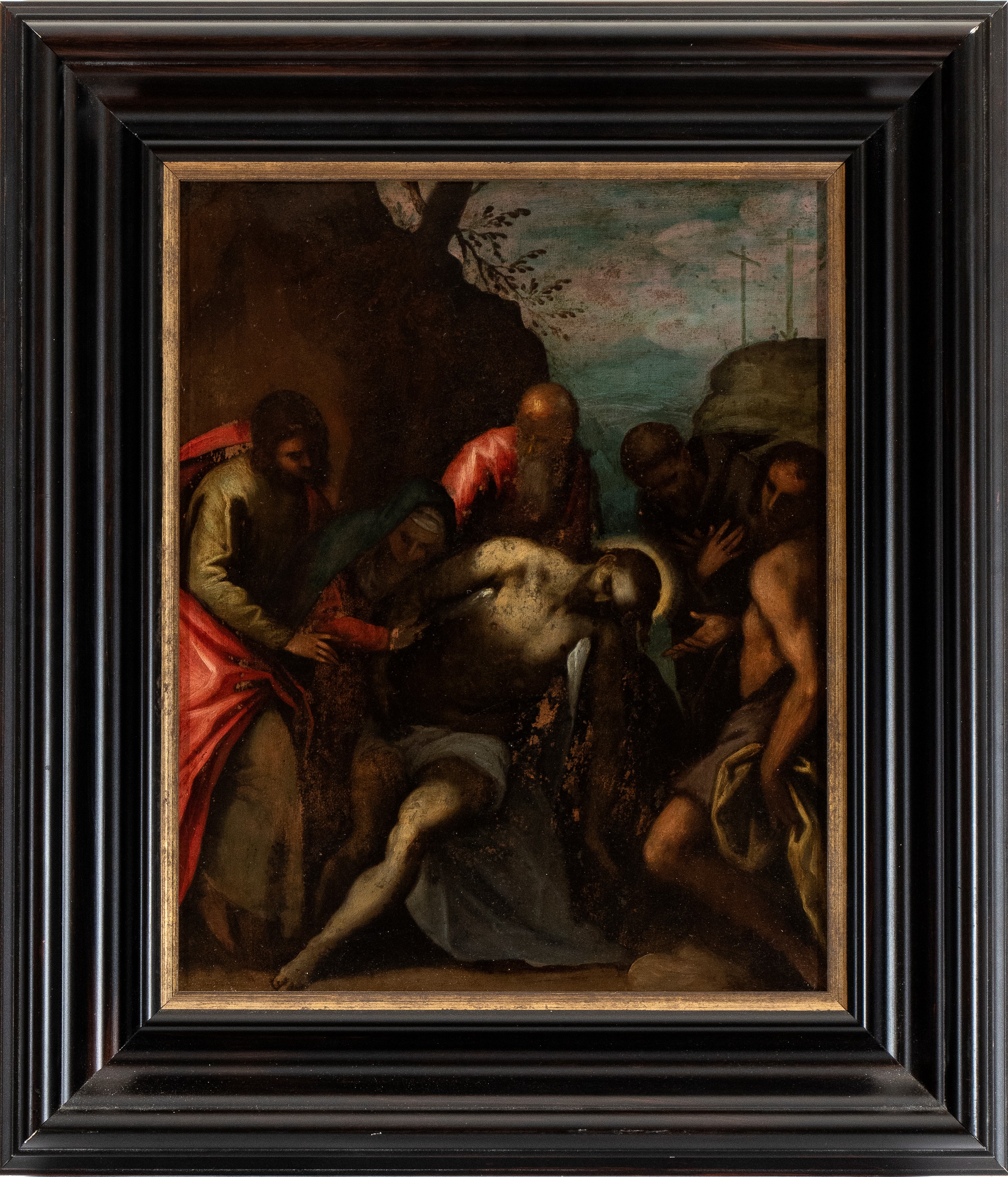 Jacopo Negretti Palma il Giovane - Deposizione