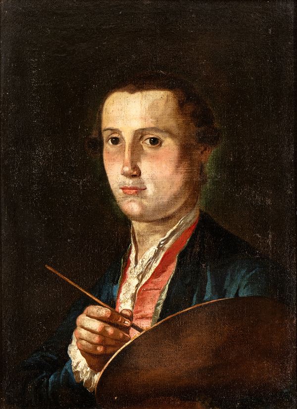 Artista veronese, XVIII secolo - Selfportrait