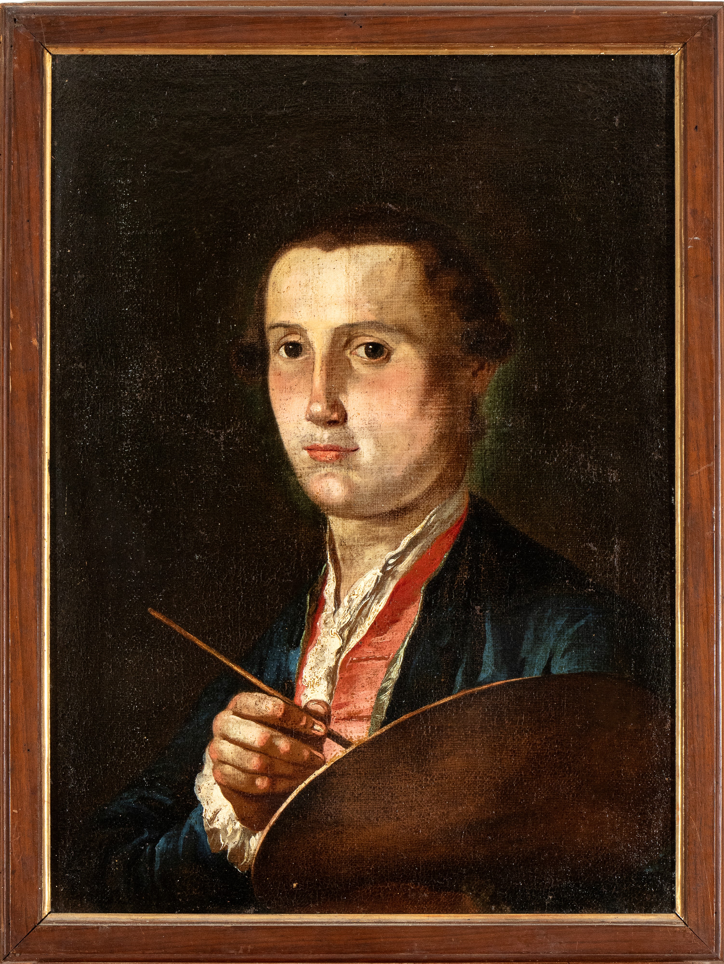 Artista Veronese, XVIII Secolo - Autoritratto di Pittore