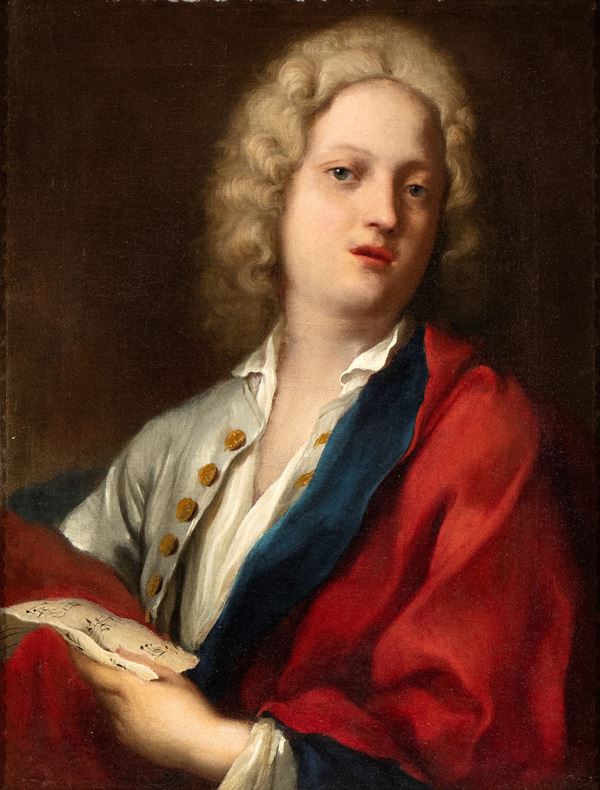 Jacopo Amigoni - Portrait of a singer