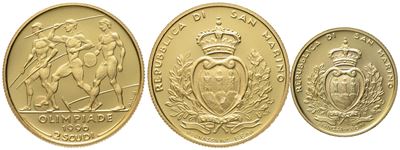 San Marino. 1 e 2 Scudi 1996, Dittico. Au 900 (9,67 G)