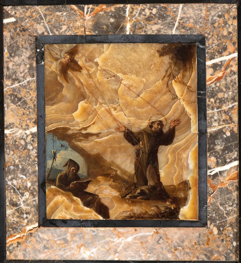 Pittore Fiorentino, Primi Decenni del XVII Secolo - San Francesco Riceve le Stigmate