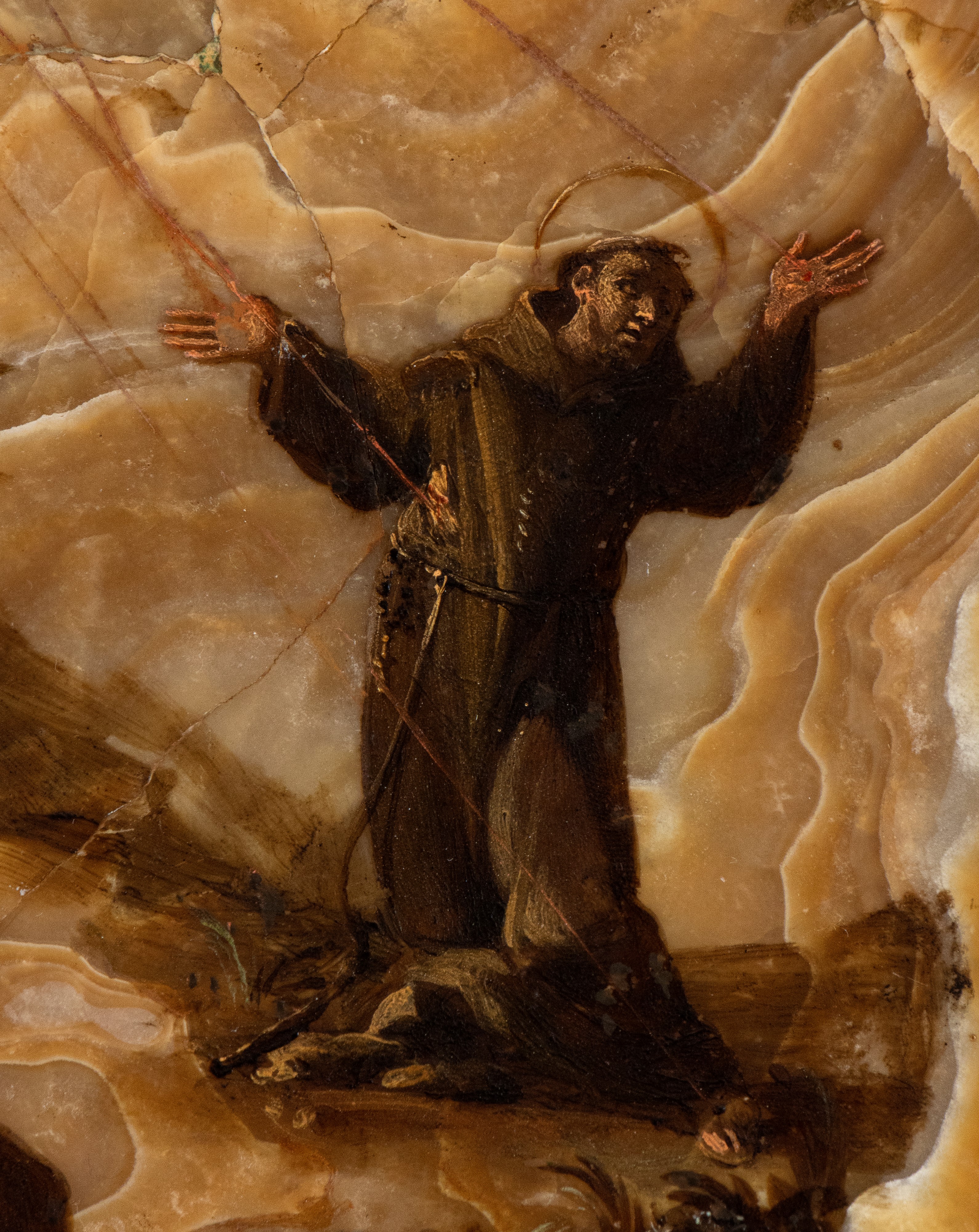 Pittore Fiorentino, Primi Decenni del XVII Secolo - San Francesco Riceve le Stigmate