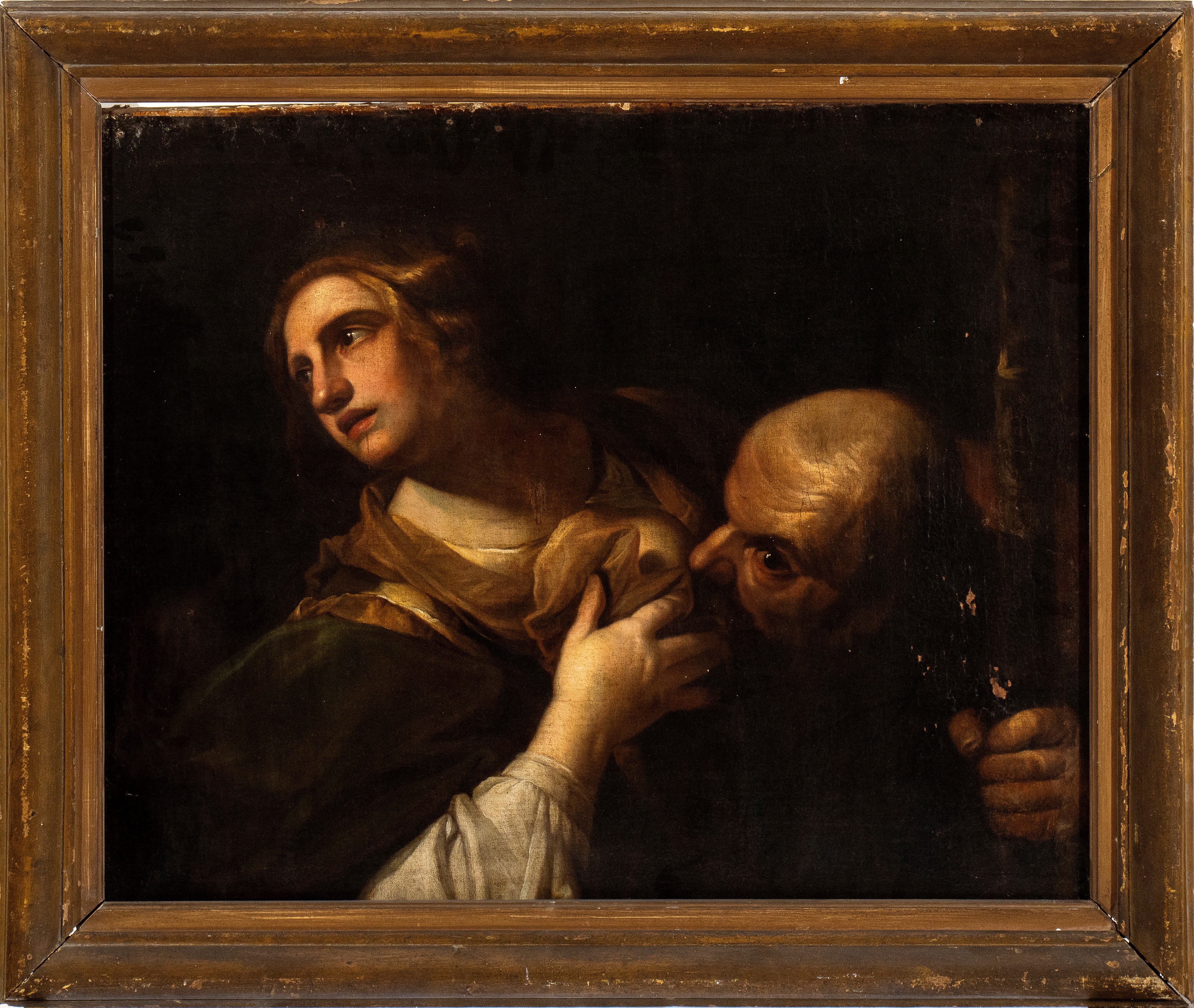 Artista Genovese, Prima Metà XVII Secolo - Cimone e Pero (la Carità Romana)