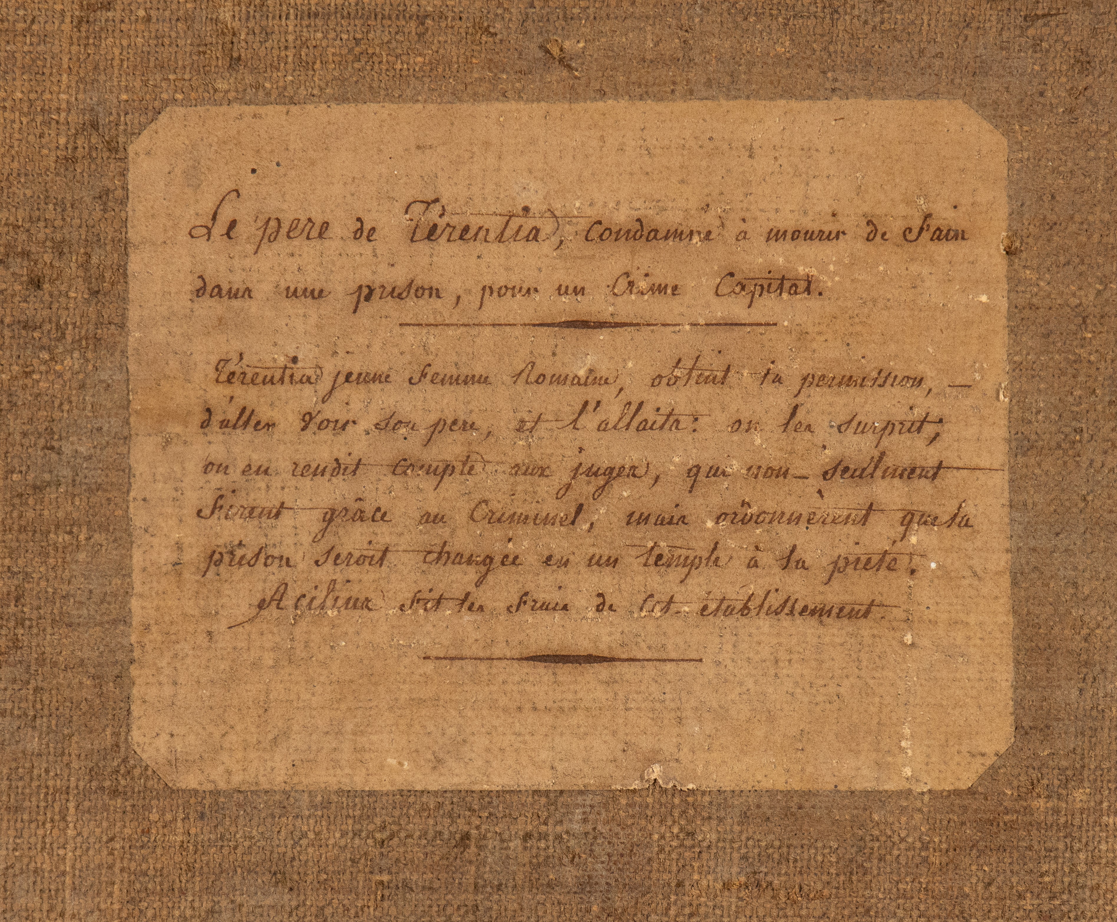 Artista Genovese, Prima Metà XVII Secolo - Cimone e Pero (la Carità Romana)