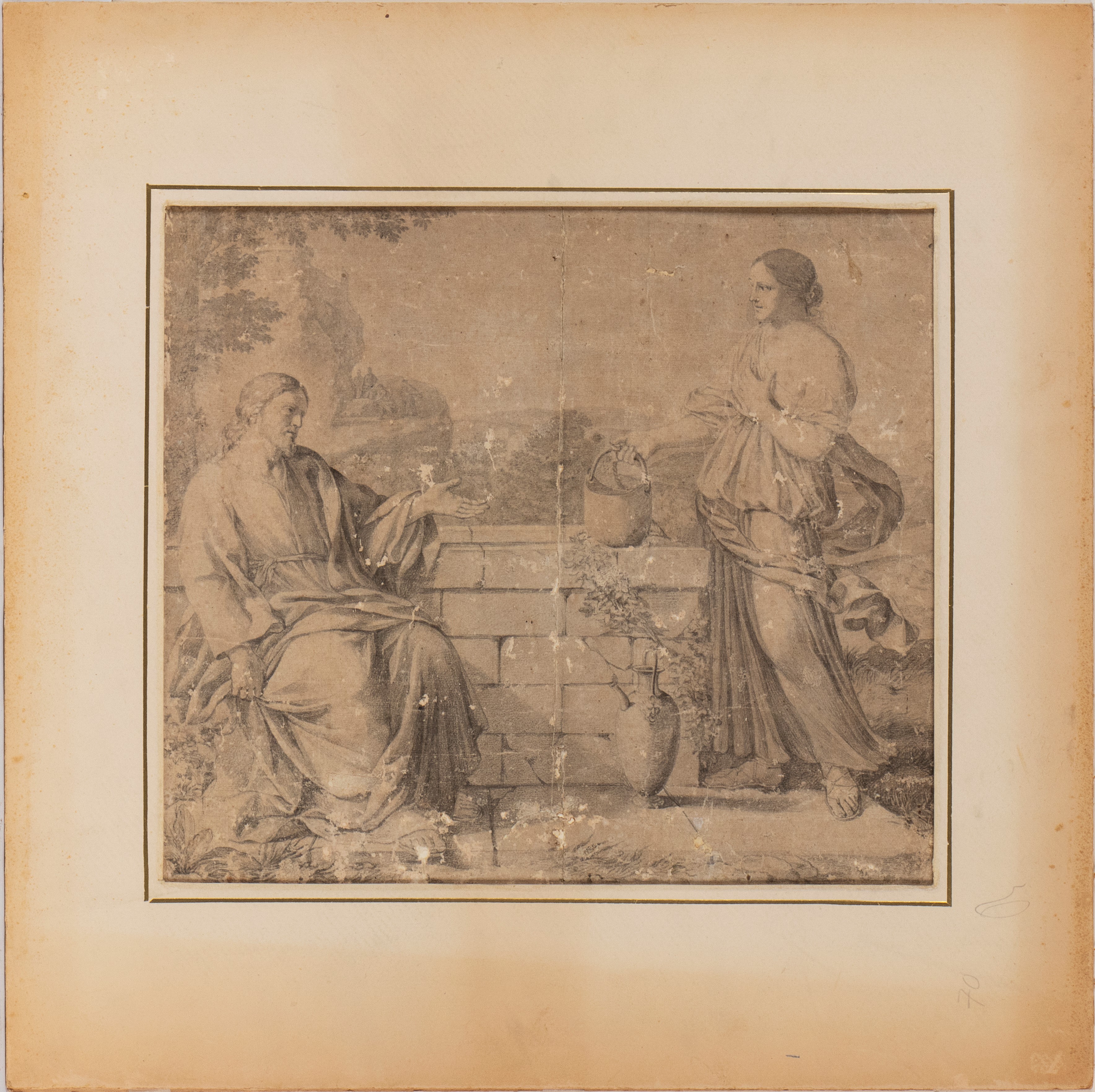 Giacinto Gimignani - Cristo e la Samaritana al Pozzo