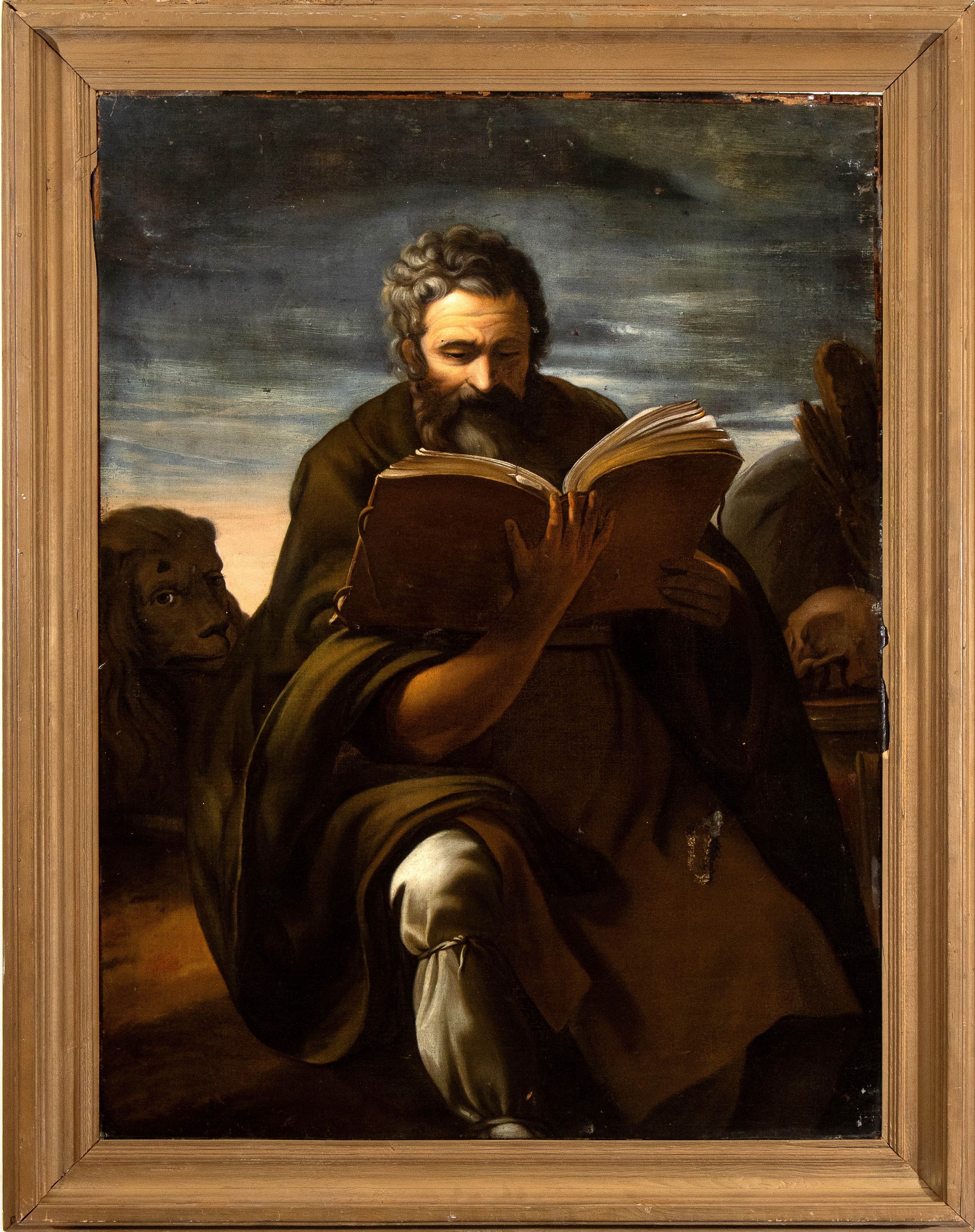 Artista Emiliano, XVII Secolo - San Girolamo nel Deserto