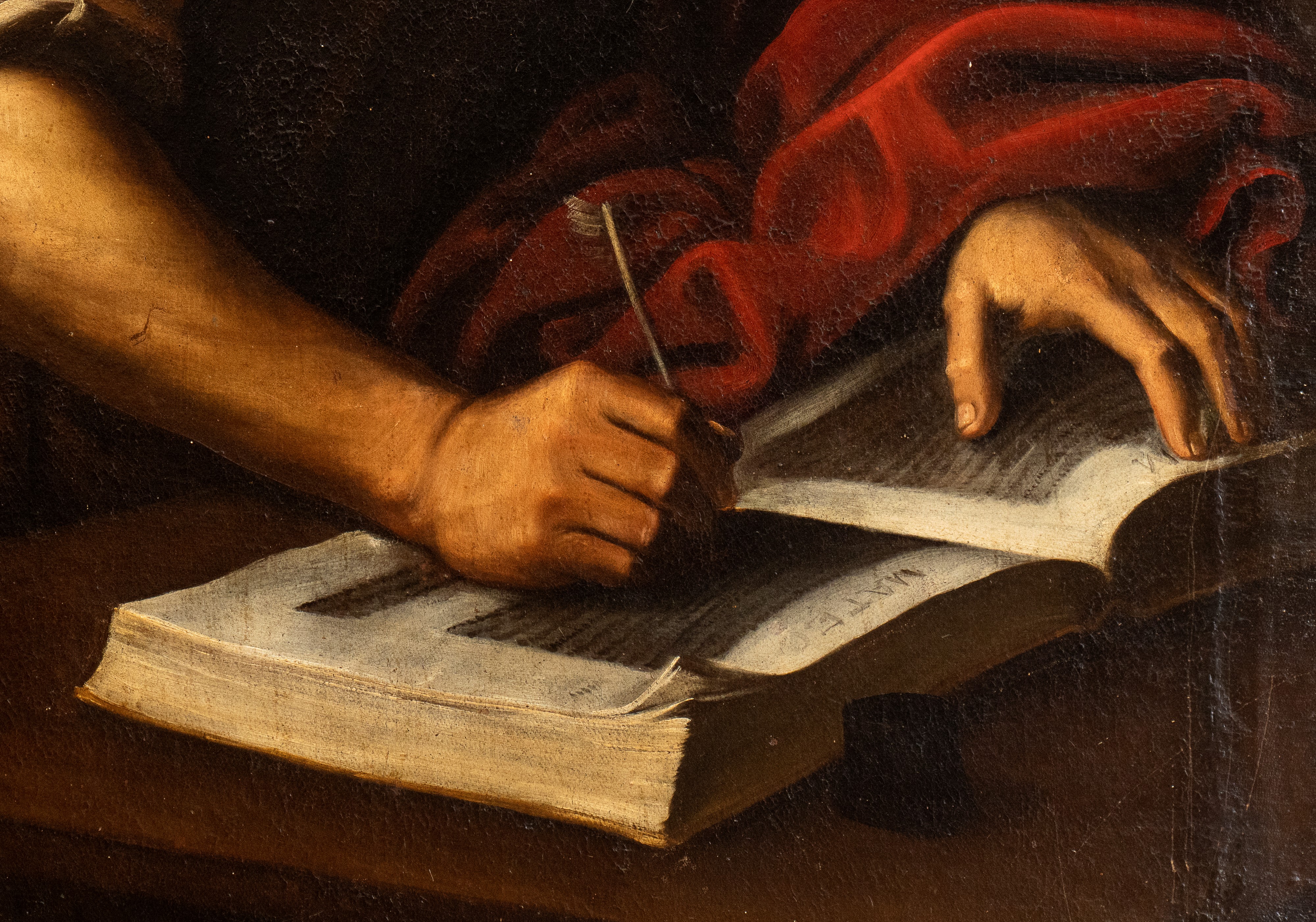 Artista Attivo a Roma, Prima Metà XVII Secolo - San Matteo e L'angelo