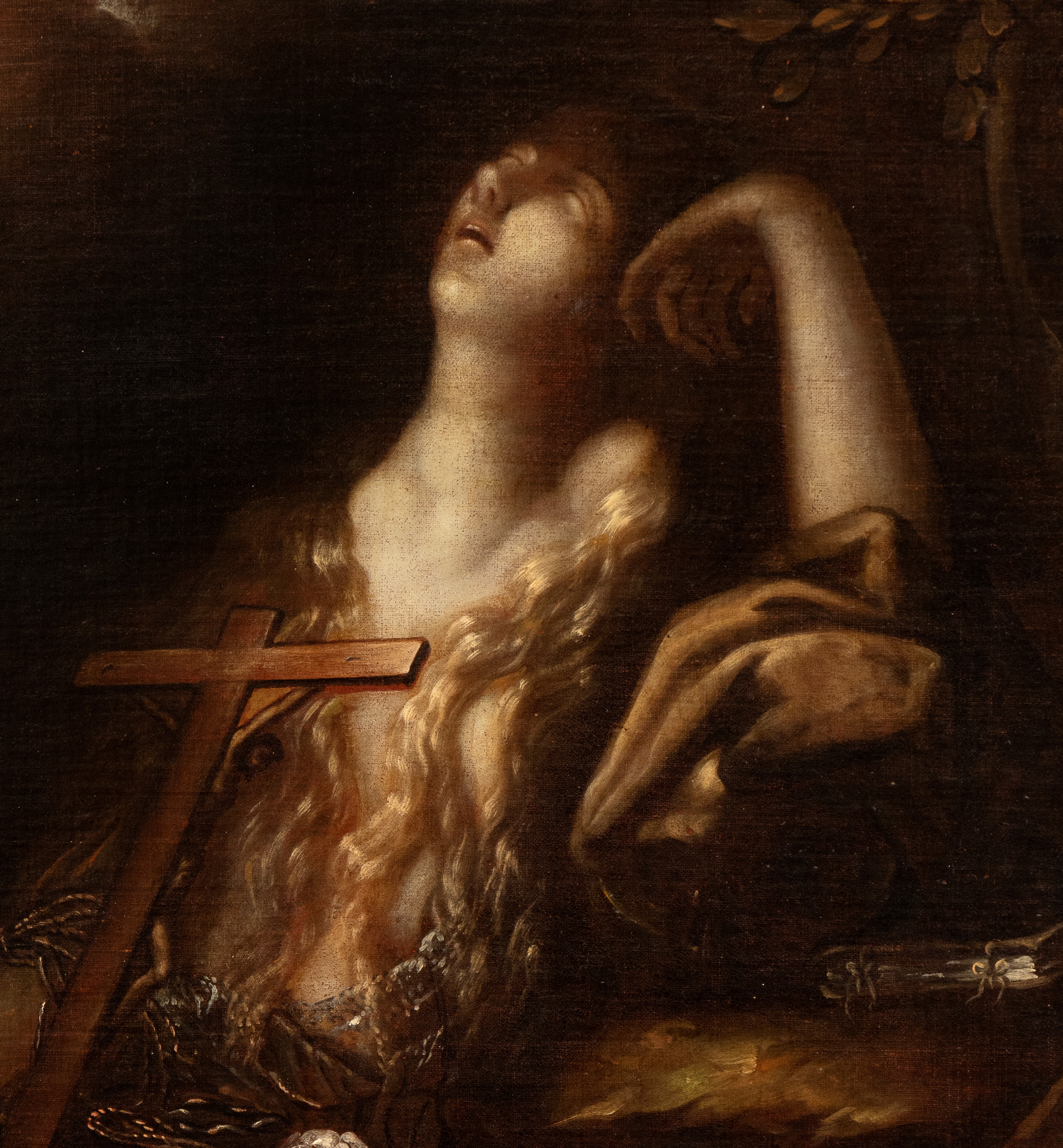 Artista Lombardo, XVII Secolo - Maddalena Penitente