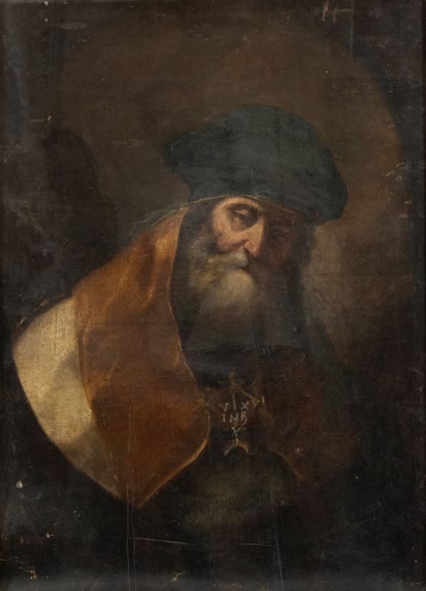 Artista olandese, XVII - XVIII secolo - Elder prophet with turban