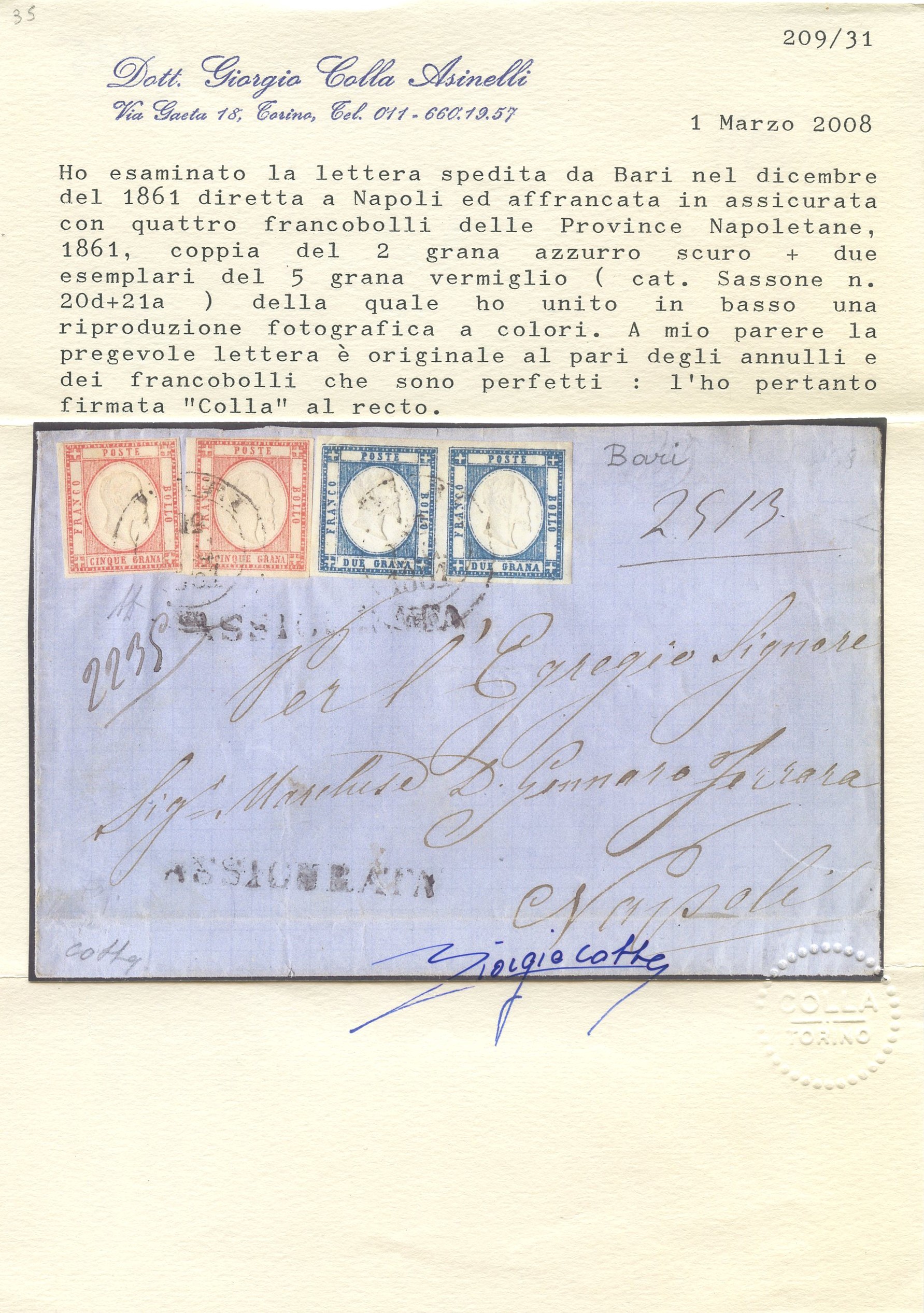 Prov. Napoletane - Storia Postale