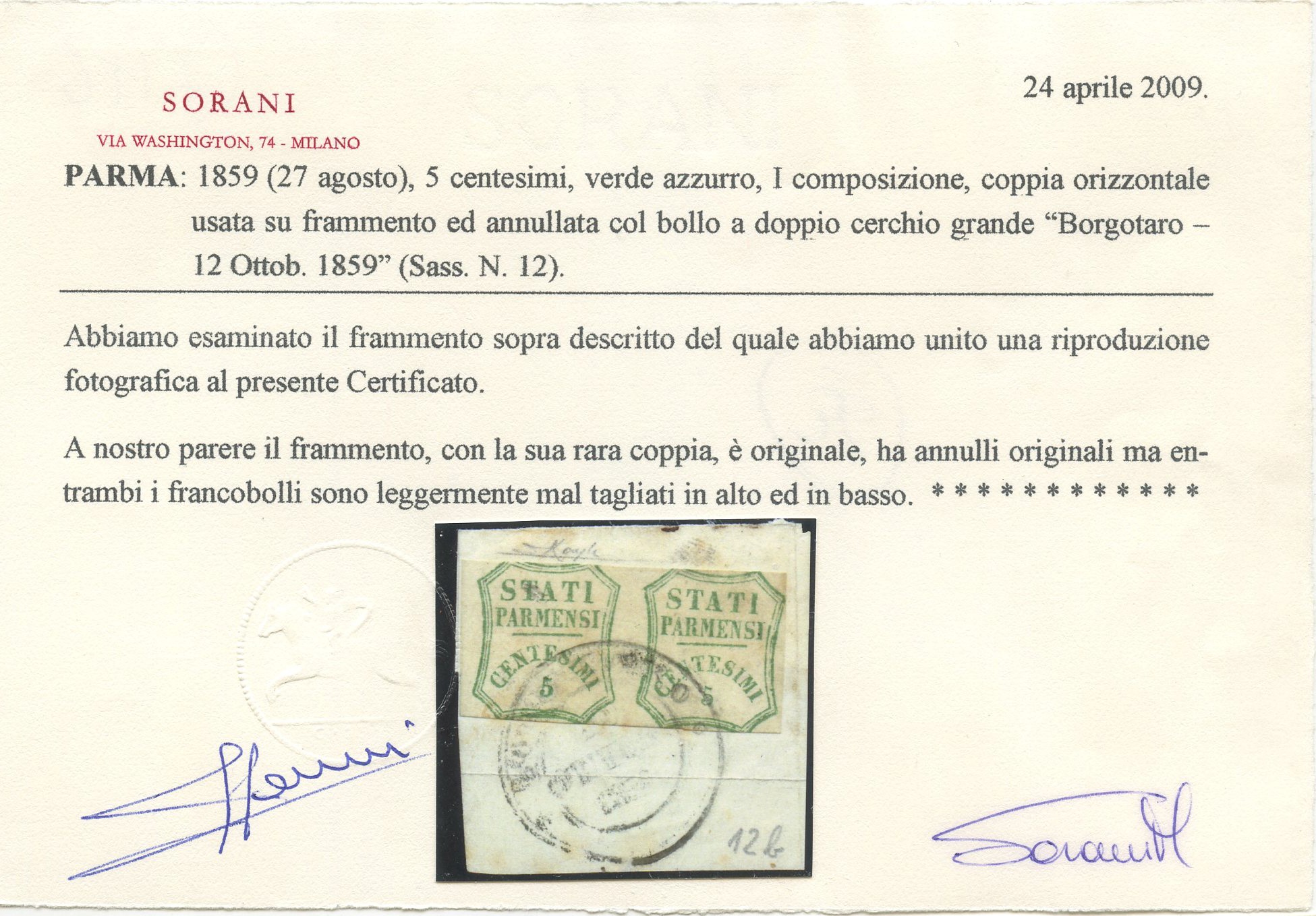 Parma - Governo Provvisorio