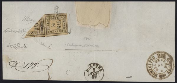 Romagna - Fractionated  - Auction Stamps and Postal History - Bertolami Fine Art - Casa d'Aste