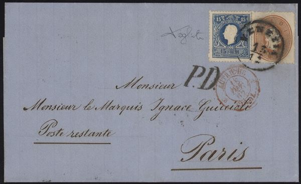 Lombardo veneto - Mixed postage III + IV issue  - Auction Stamps and Postal History - Bertolami Fine Art - Casa d'Aste