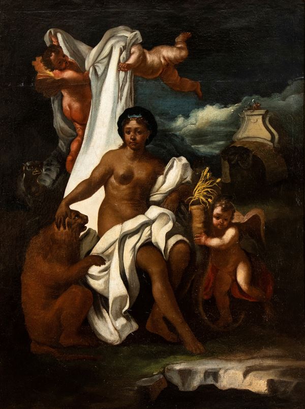 Francesco Solimena - Allegory of Africa