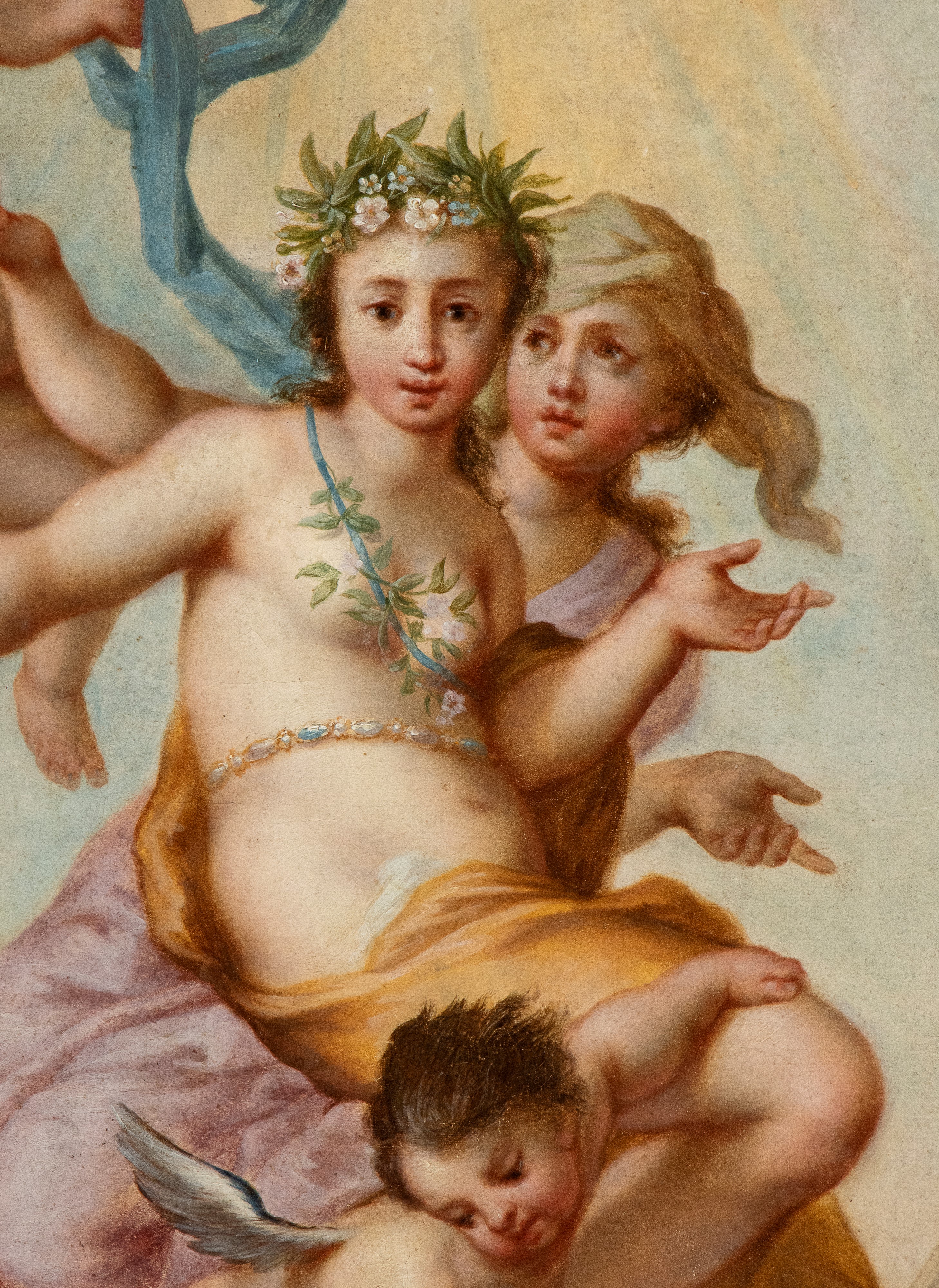 Artista Lombardo, XVIII Secolo - La Pace Vince sulla Discordia