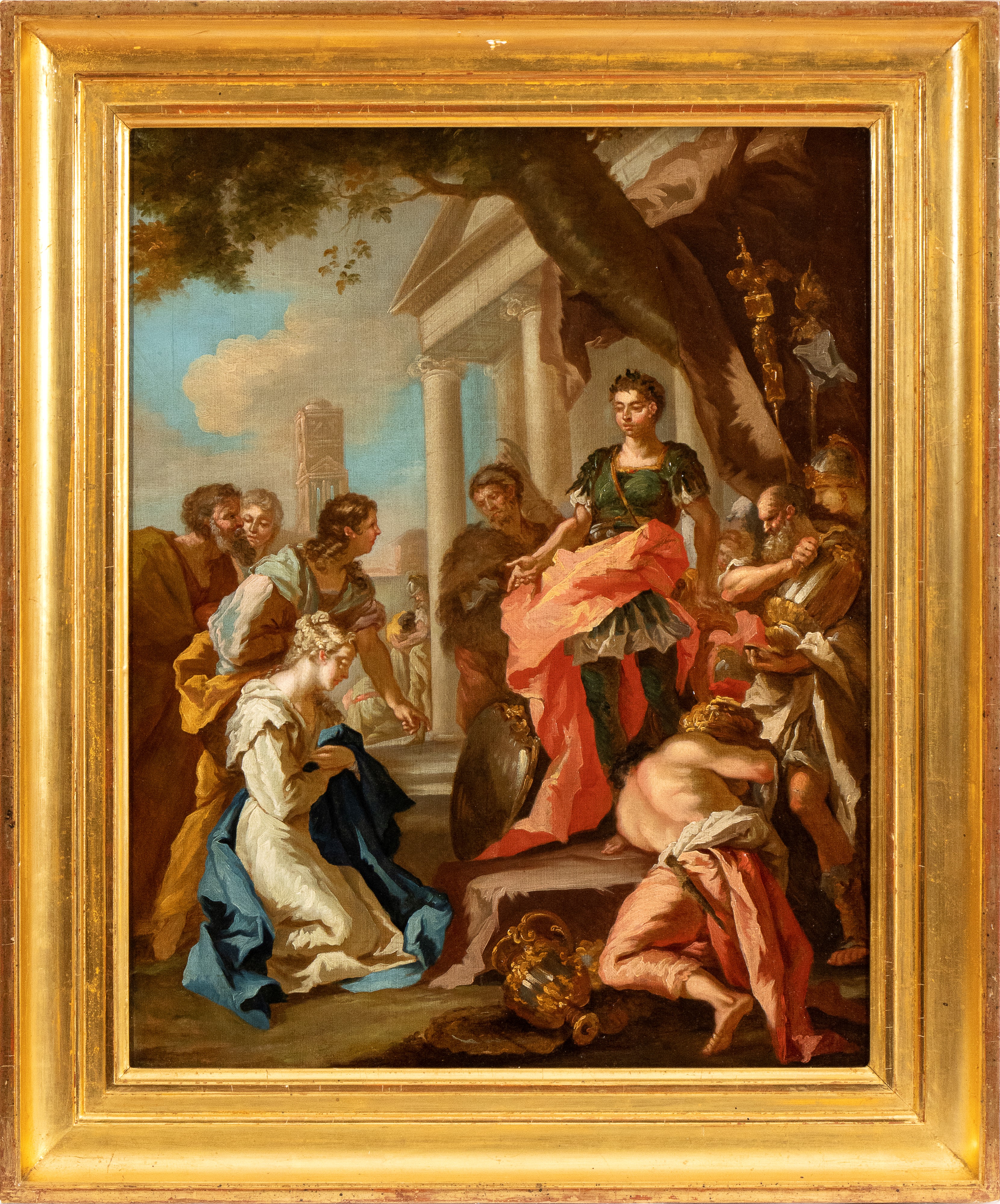 Giovanni Antonio Pellegrini - La Continenza di Scipione