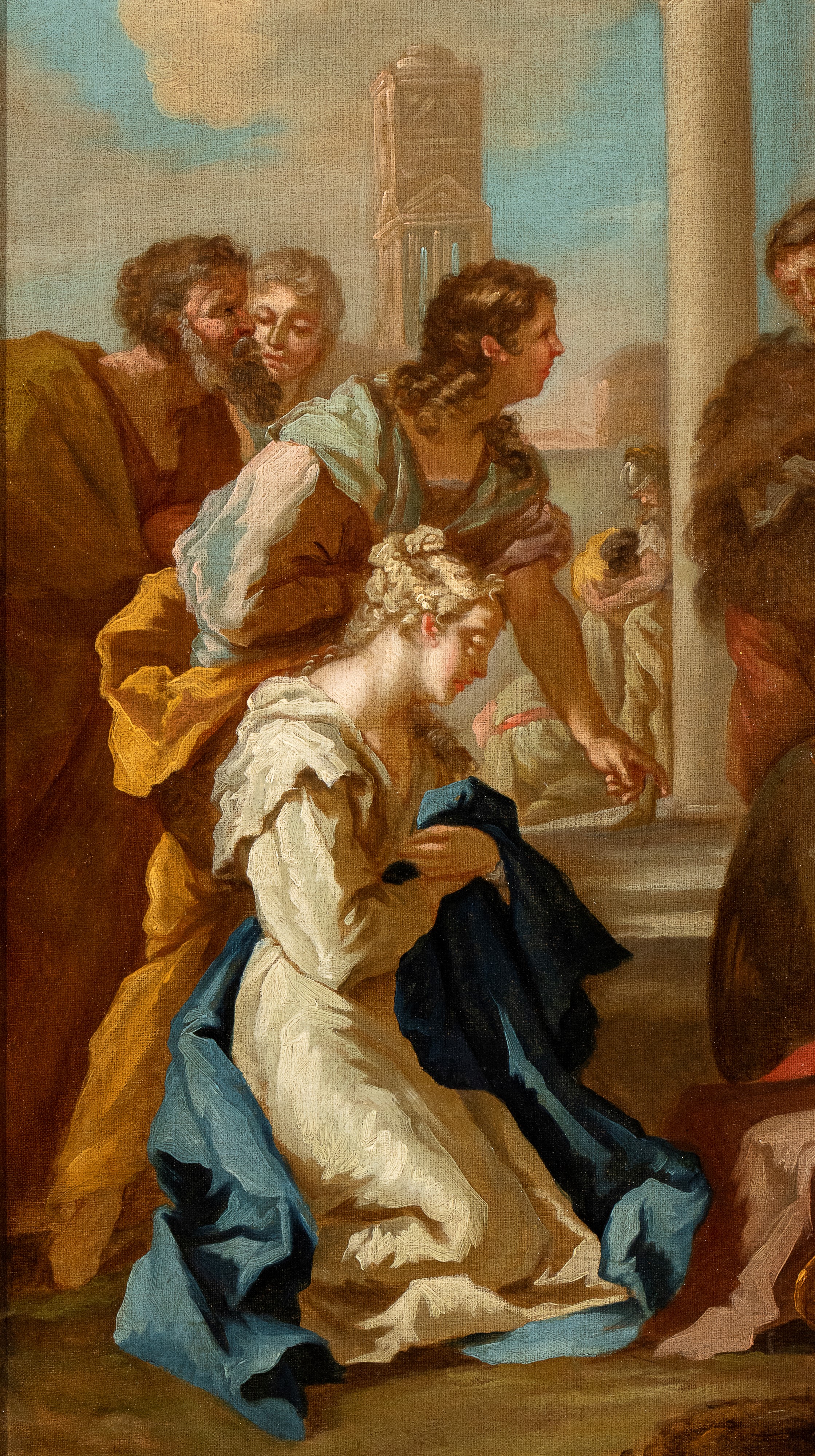 Giovanni Antonio Pellegrini - La Continenza di Scipione