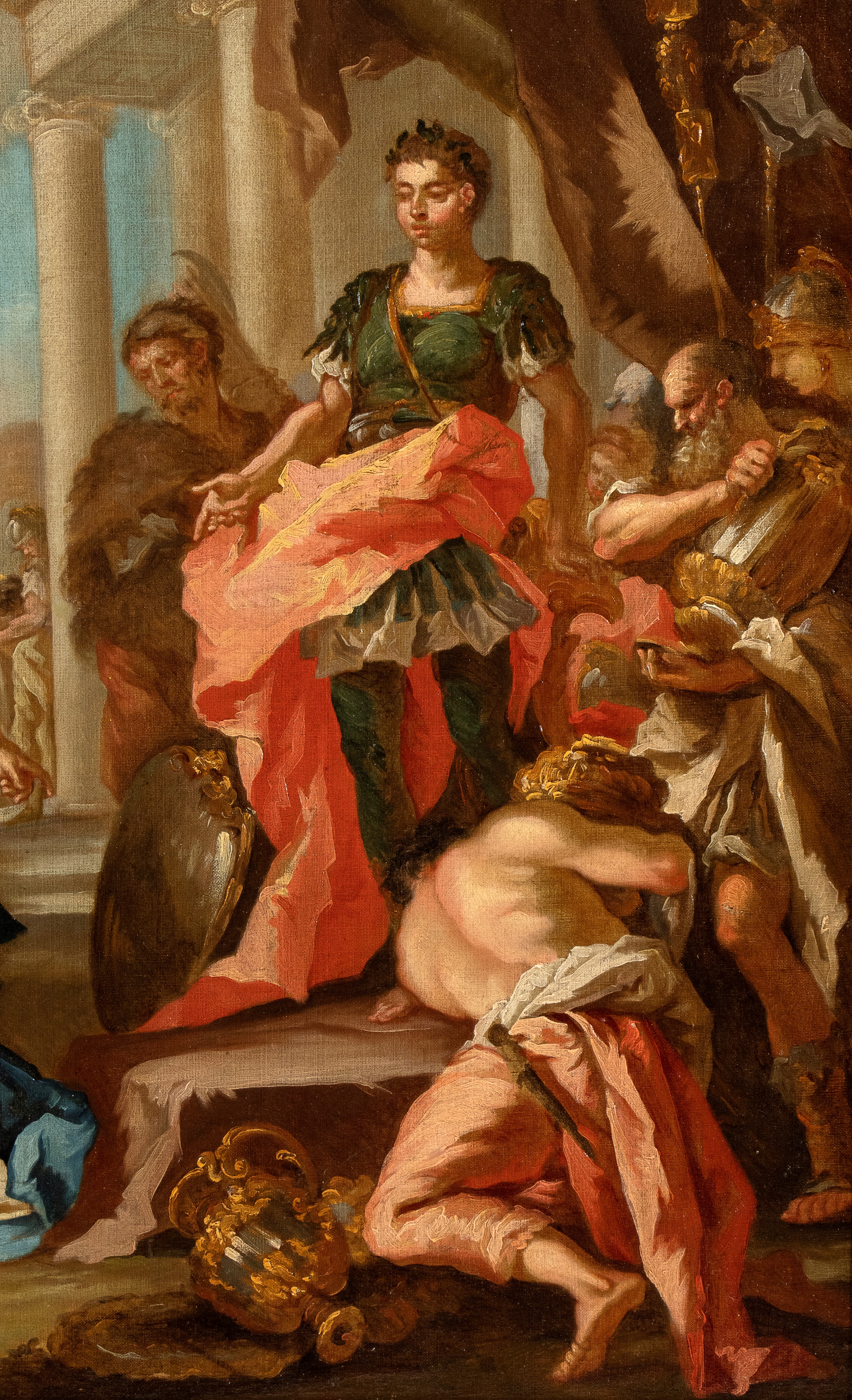 Giovanni Antonio Pellegrini - La Continenza di Scipione