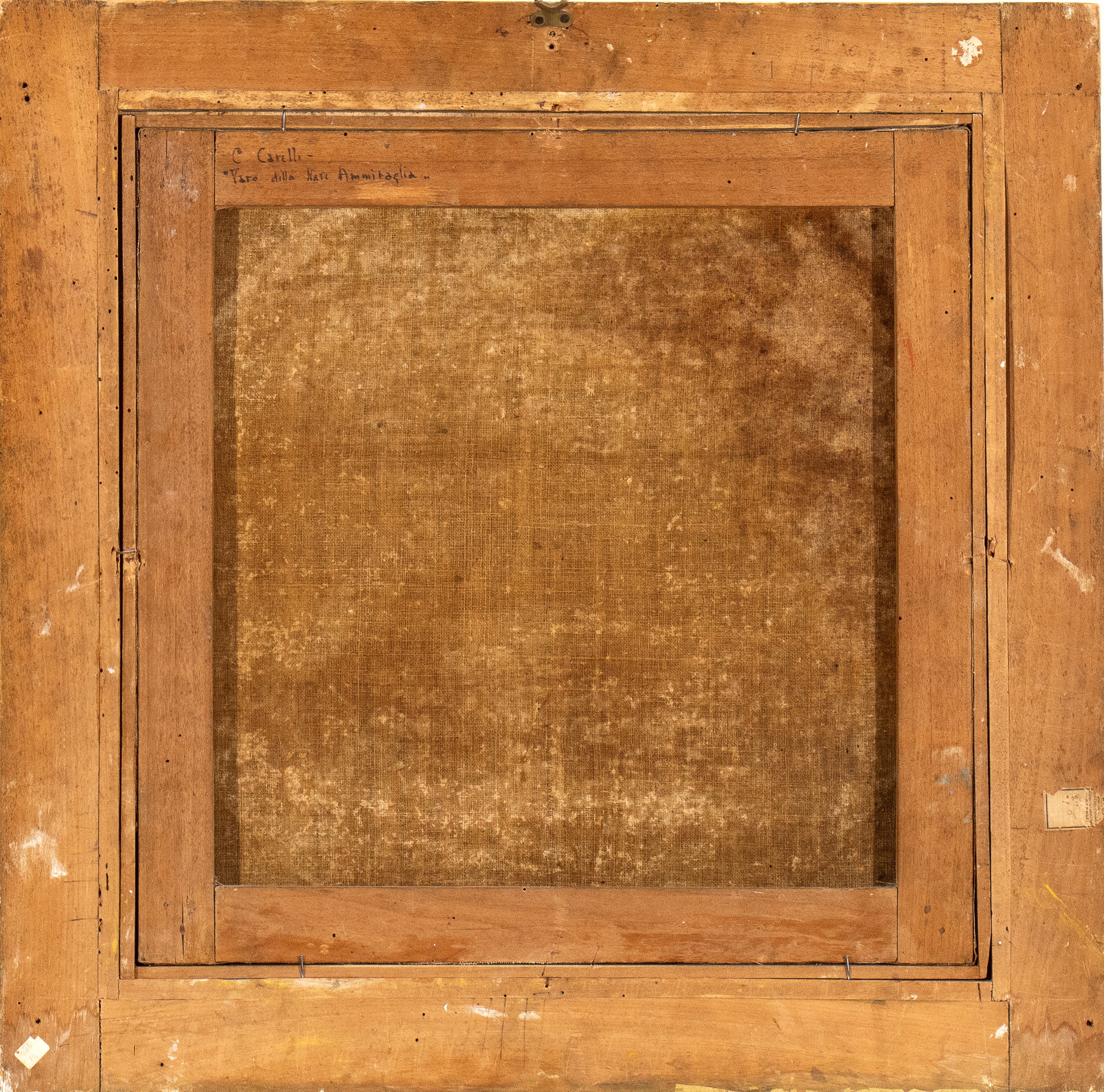 Artista Attivo a Napoli, XVIII - XIX Secolo - Veduta di Baia con Varo del Vascello Partenope il 1...
