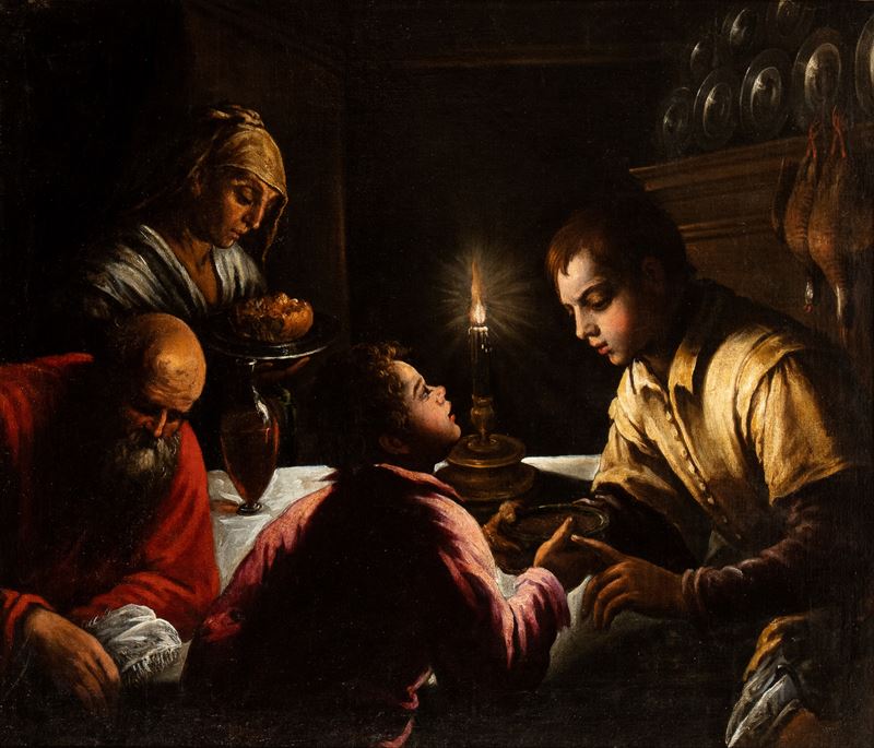 Leandro dal Ponte Bassano - Esaù e Giuseppe