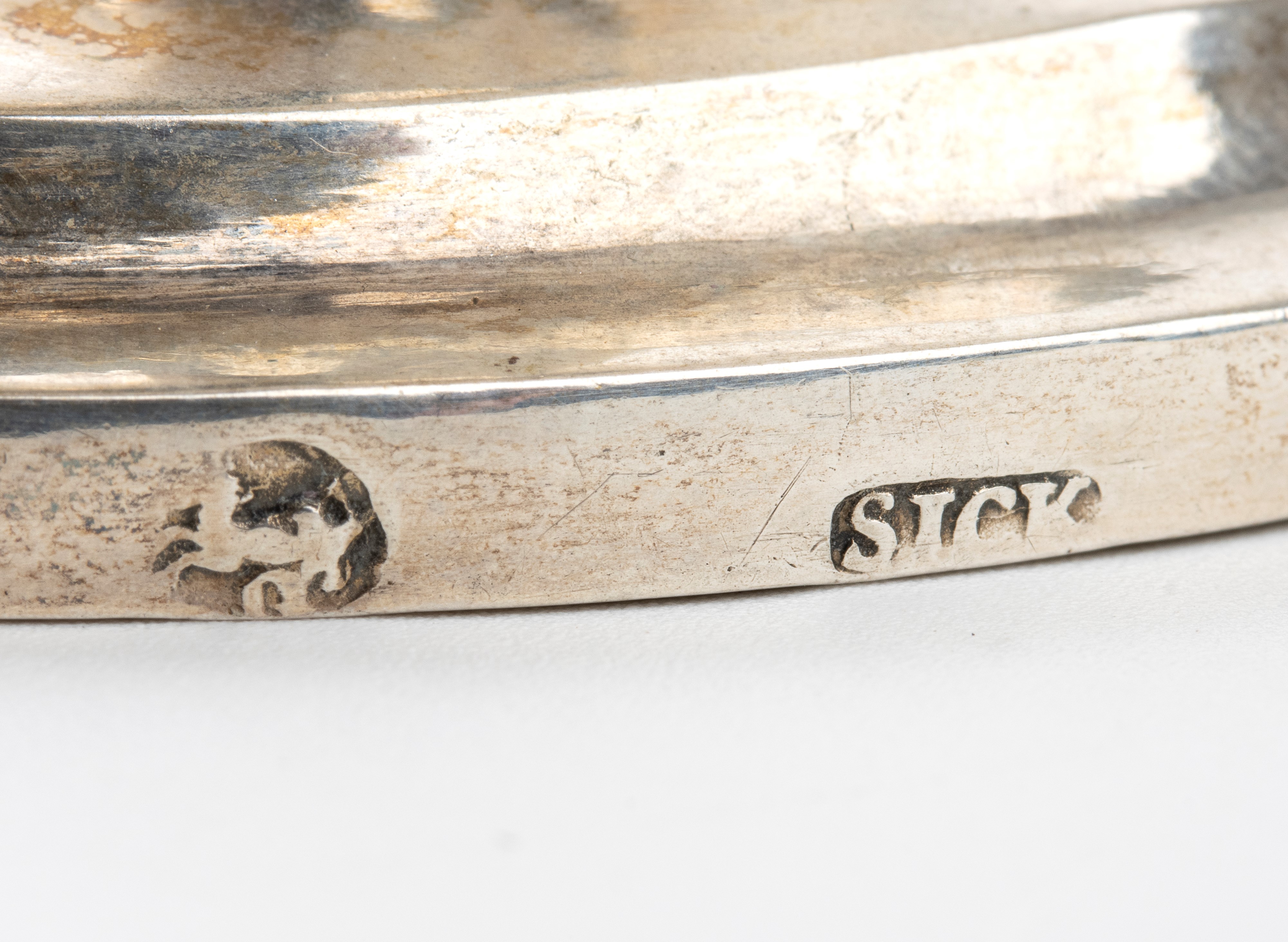 Georg Christian Friedrich Sick Or Johann Christoph Sick - Coppia di Saliere Tedesche in Argento