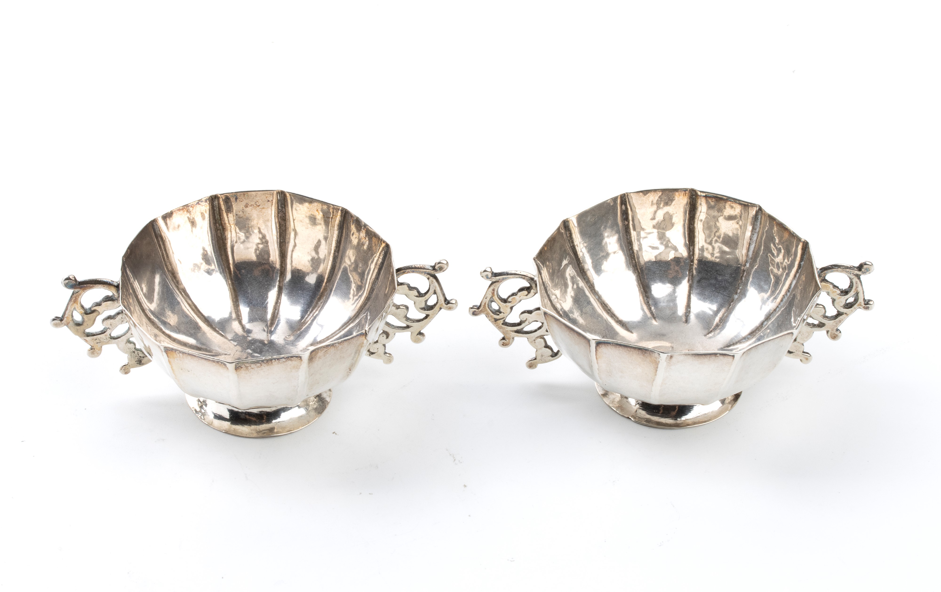 Coppia di Saliere in Argento